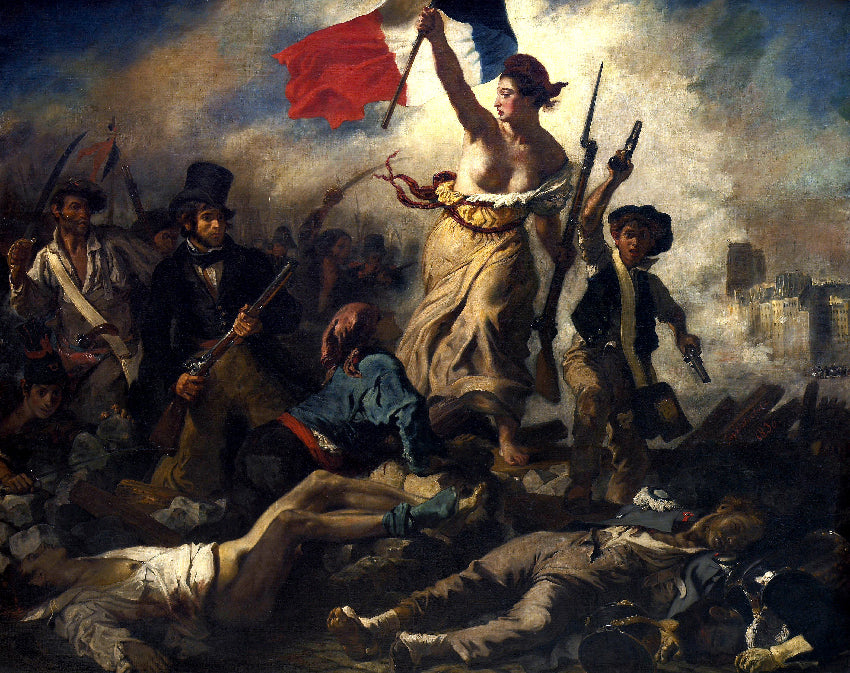 Delacroix Eugène - La liberté guidant le peuple