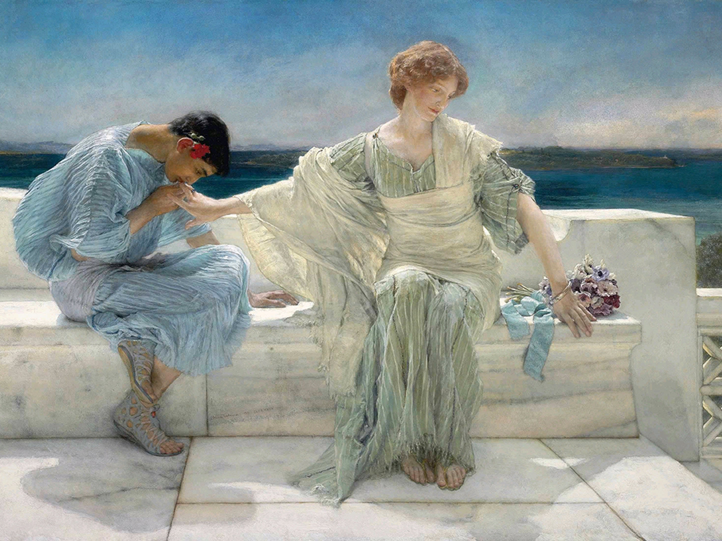 Alma-Tadema Lawrence - Ne me demandez plus, 1906