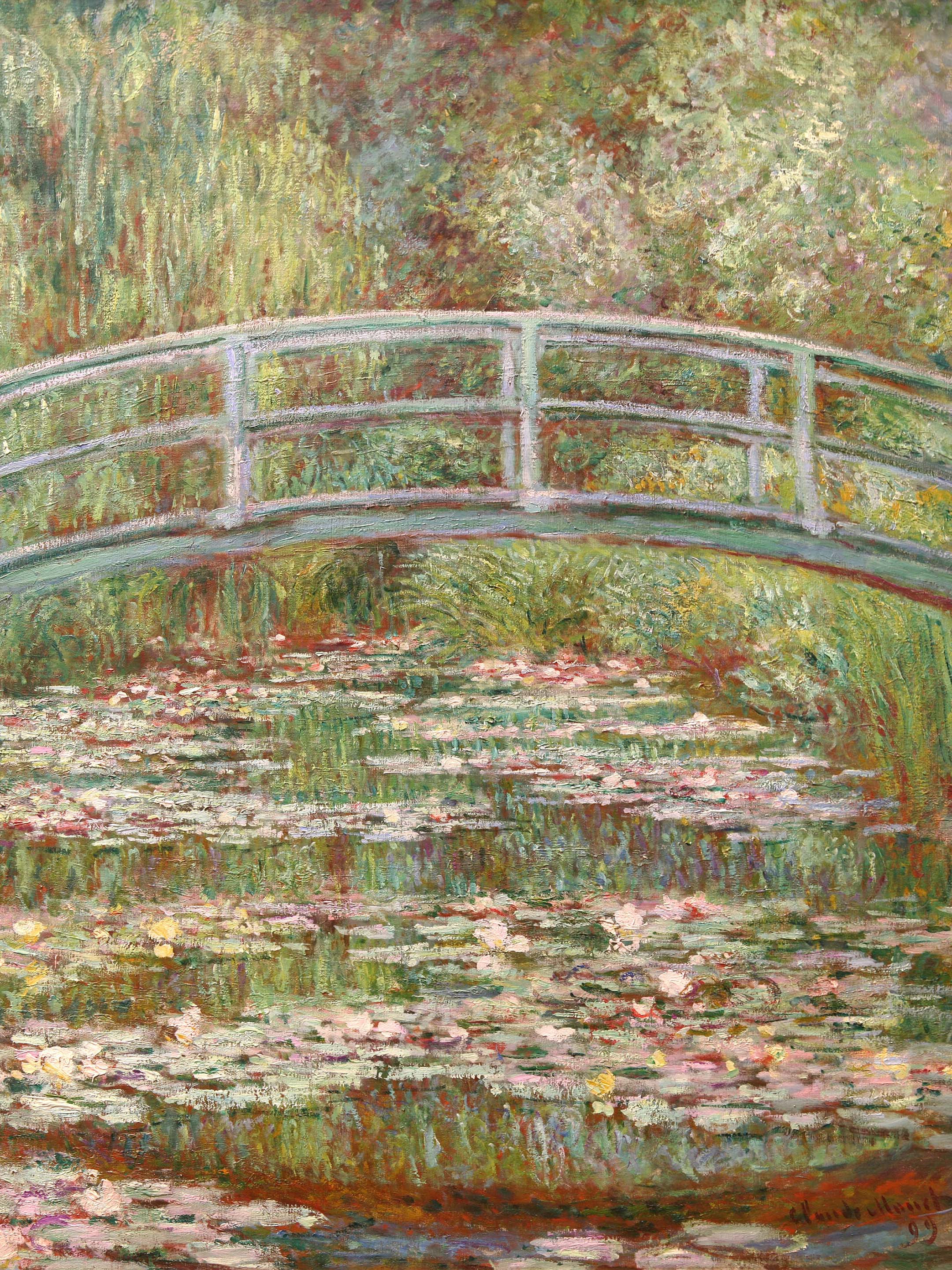 Monet Claude - Le Bassin aux nymphéas, harmonie verte