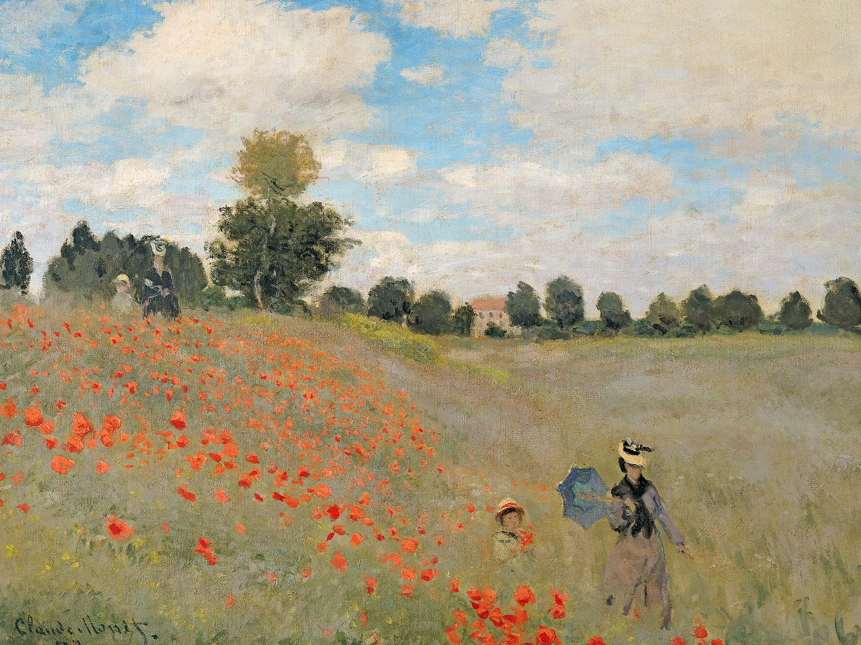 Monet Claude - Les coquelicots