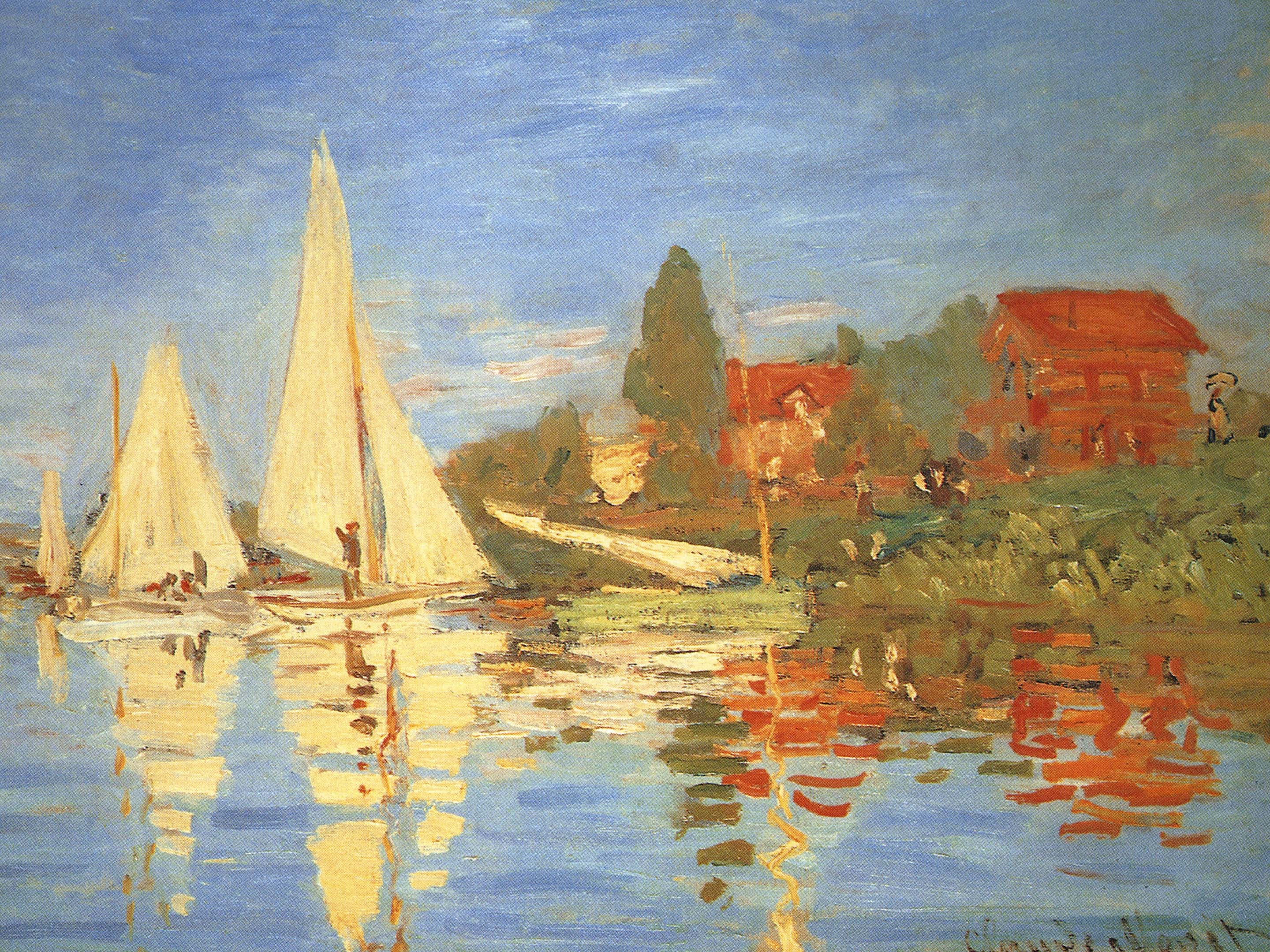 Monet Claude - Régates à Argenteuil