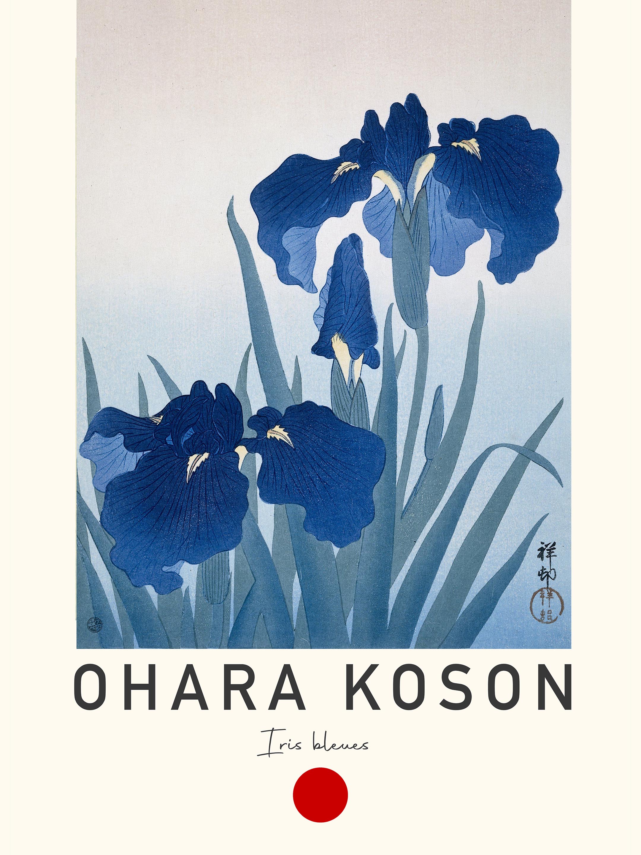 Ohara Koson - Iris