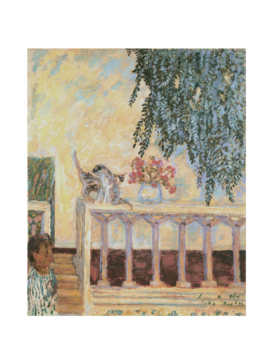 Bonnard Pierre - Chats sur la balustrade