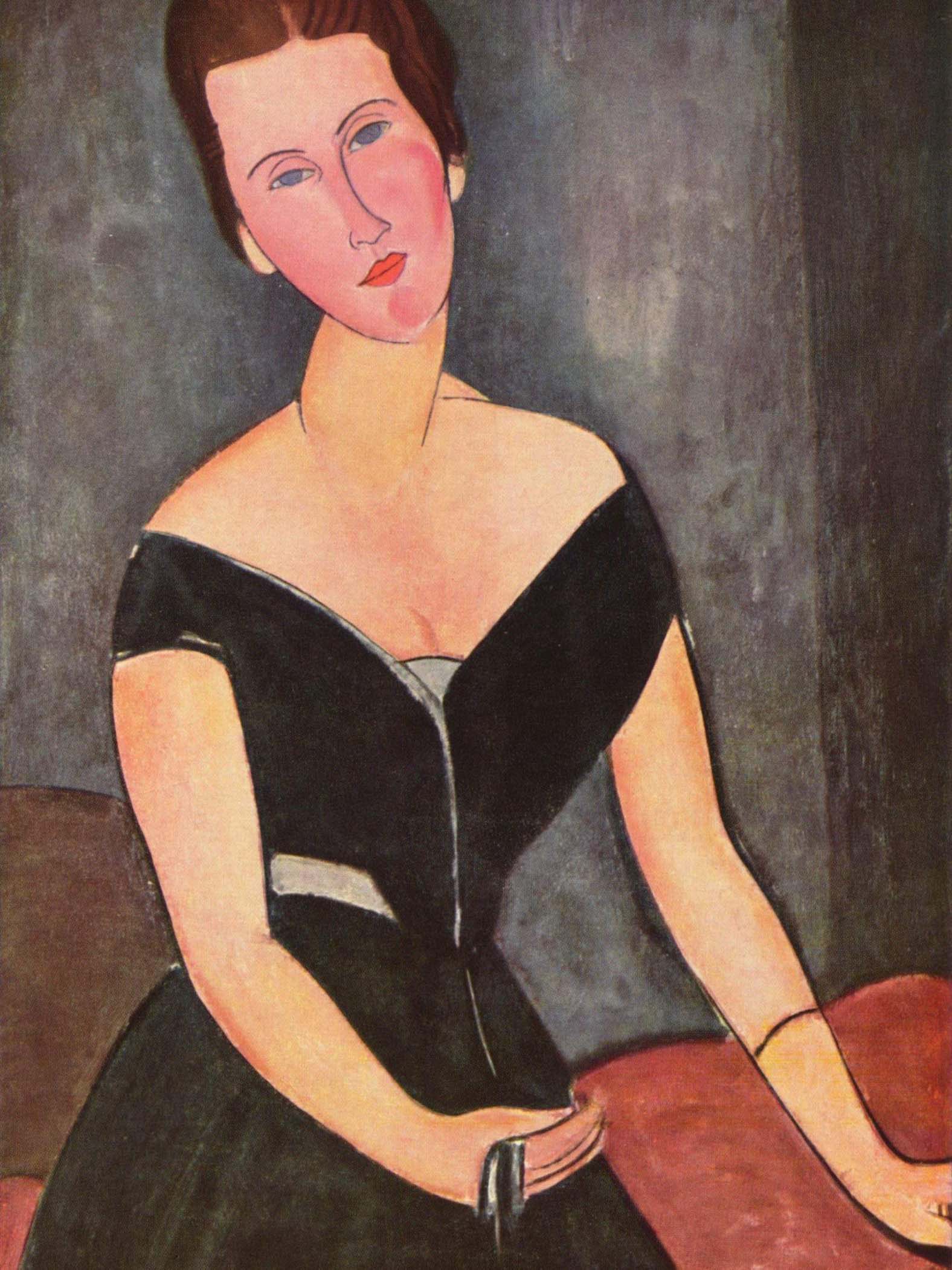 Modigliani Amedeo - Portrait de Madame Cécile Van Muyden