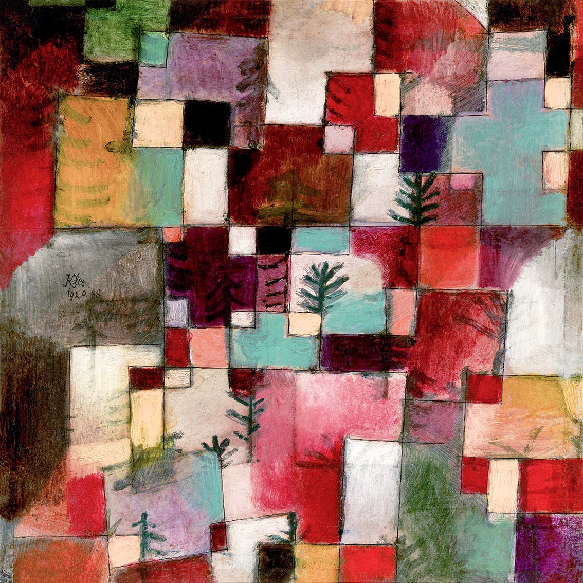 Klee Paul - Red Green and Violet, Yellow Rhythms