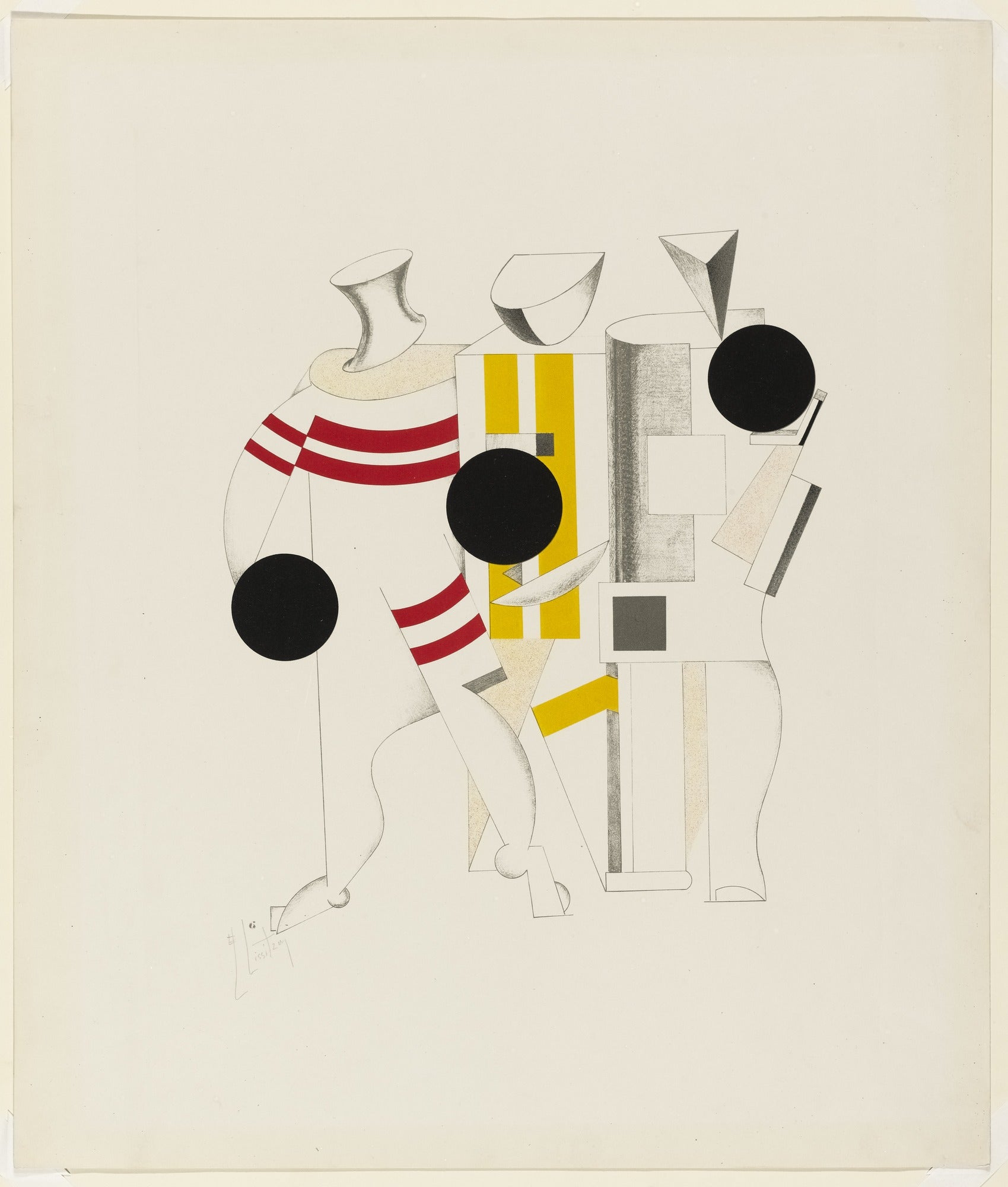 El Lissitzky - Sportsmen