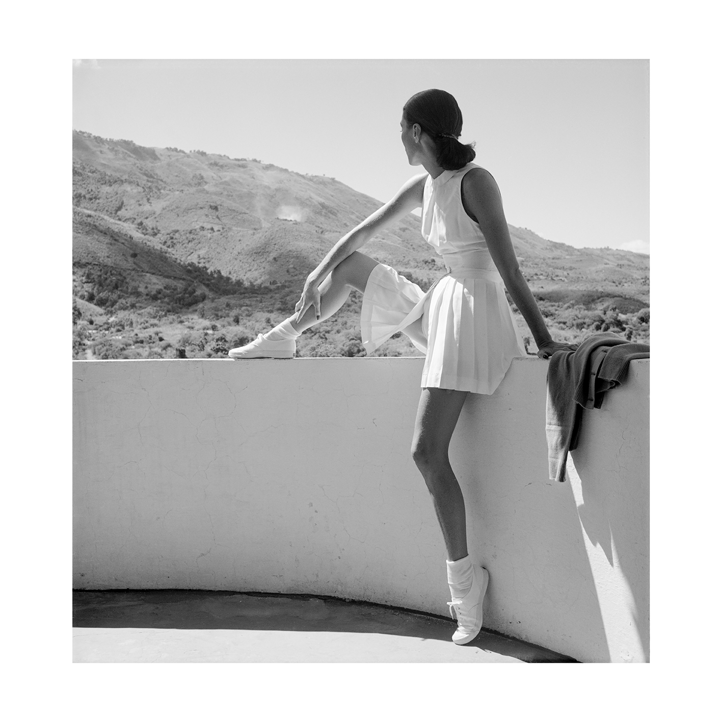 Toni Frissell - Woman in tennis outfit