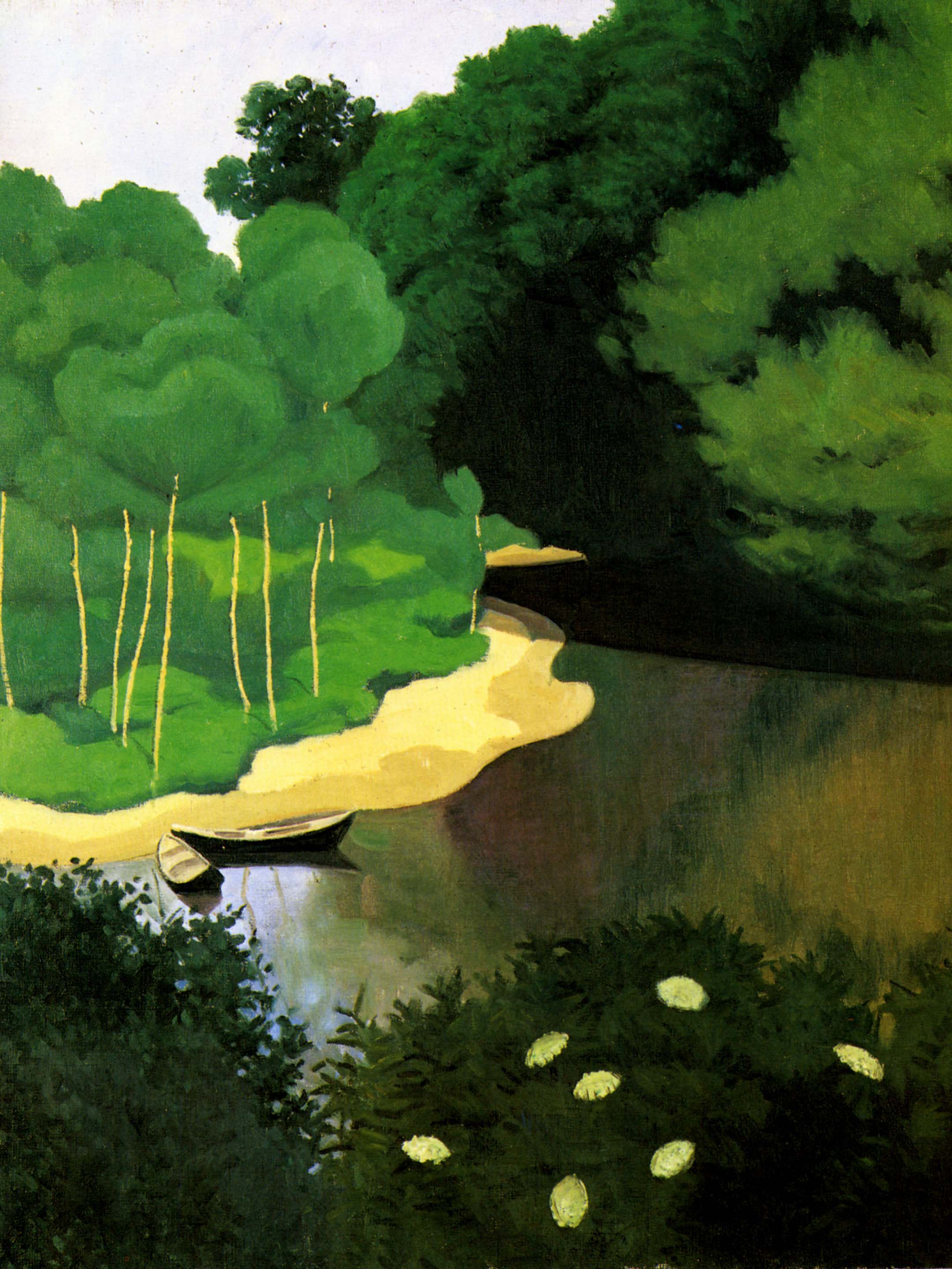 Vallotton Félix - La Dordogne à Carennac