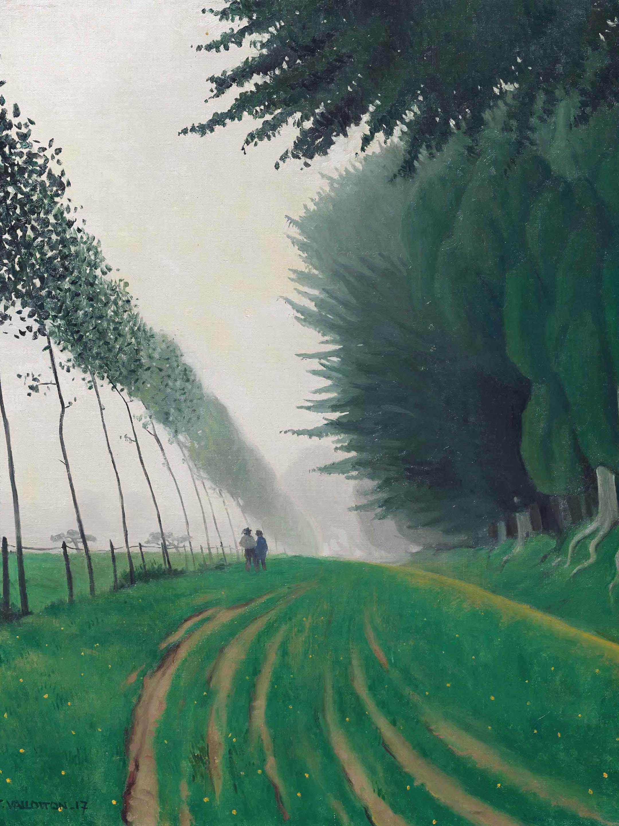 Vallotton Félix - Effet de brume, Honfleur