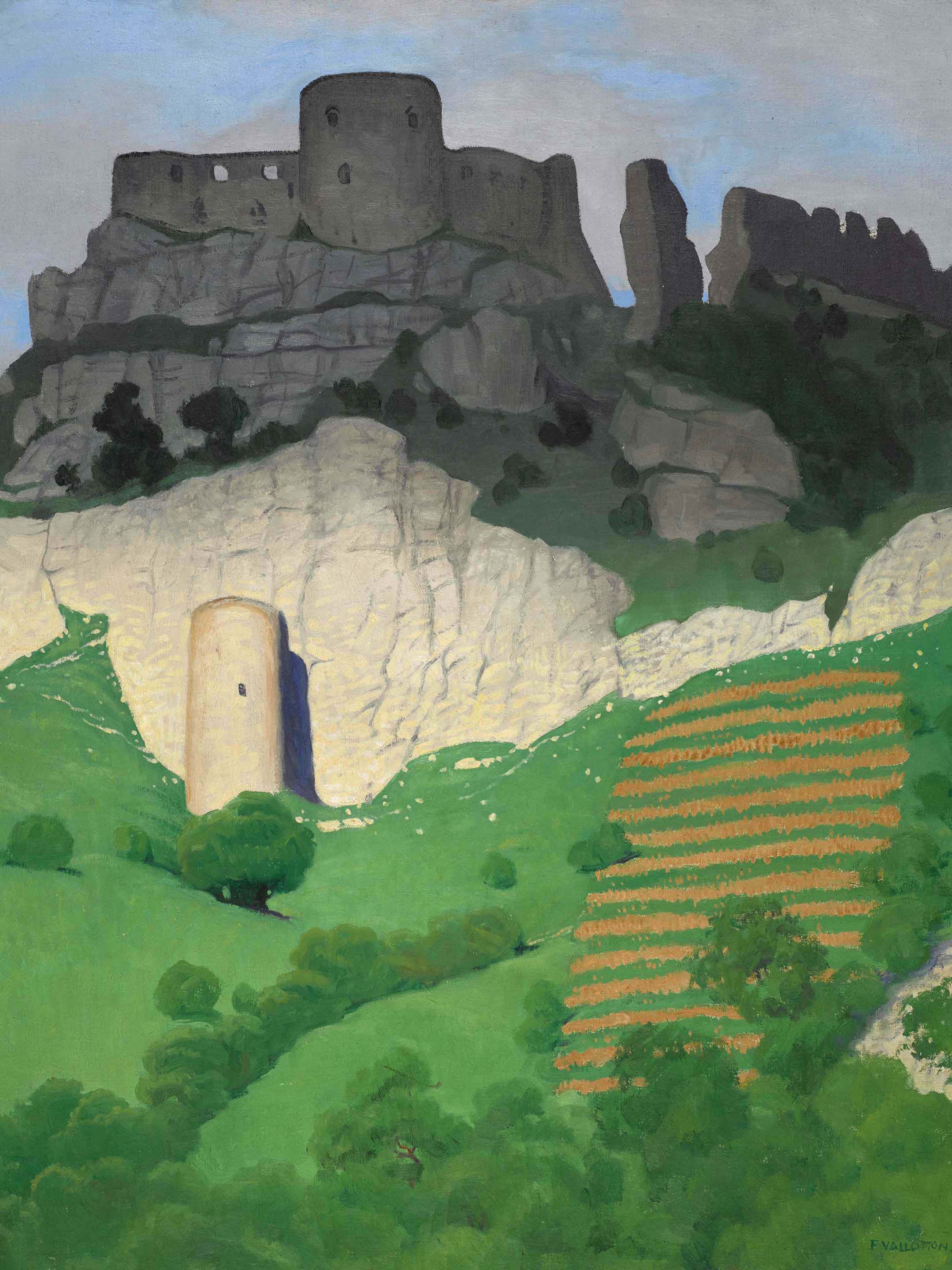 Vallotton Félix - Château Gaillard aux Andelys