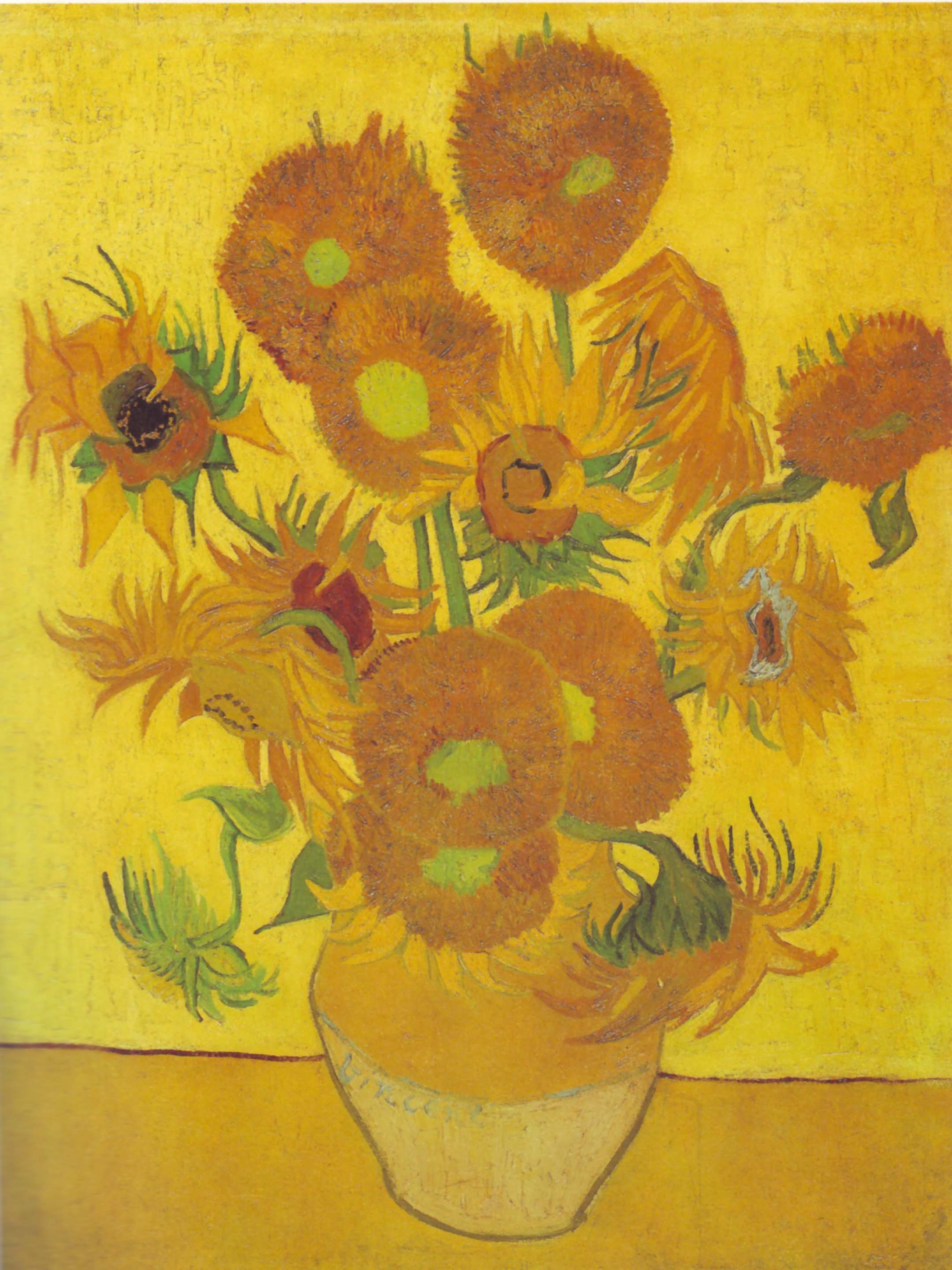 Van Gogh Vincent - Les Tournesols