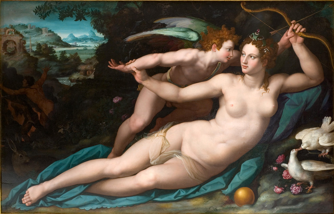 <transcy>Allori Alessandro - Venus and Cupid</transcy>