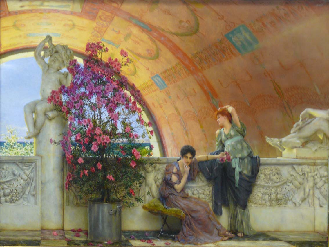 Alma Tadema Lawrence - Rivales inconscientes, 1893