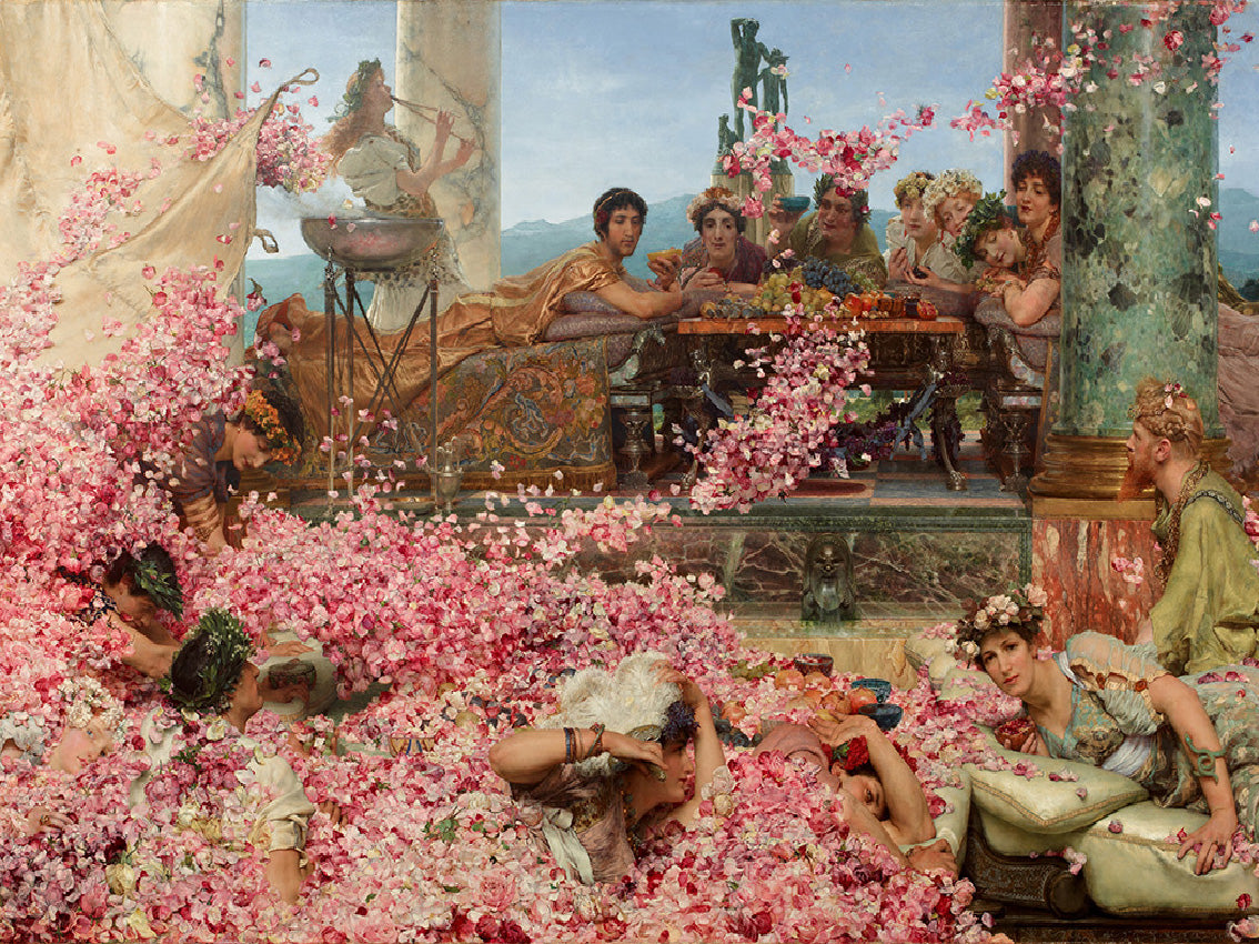 Alma Tadema Lawrence - Les roses d'Héliogabale, 1888