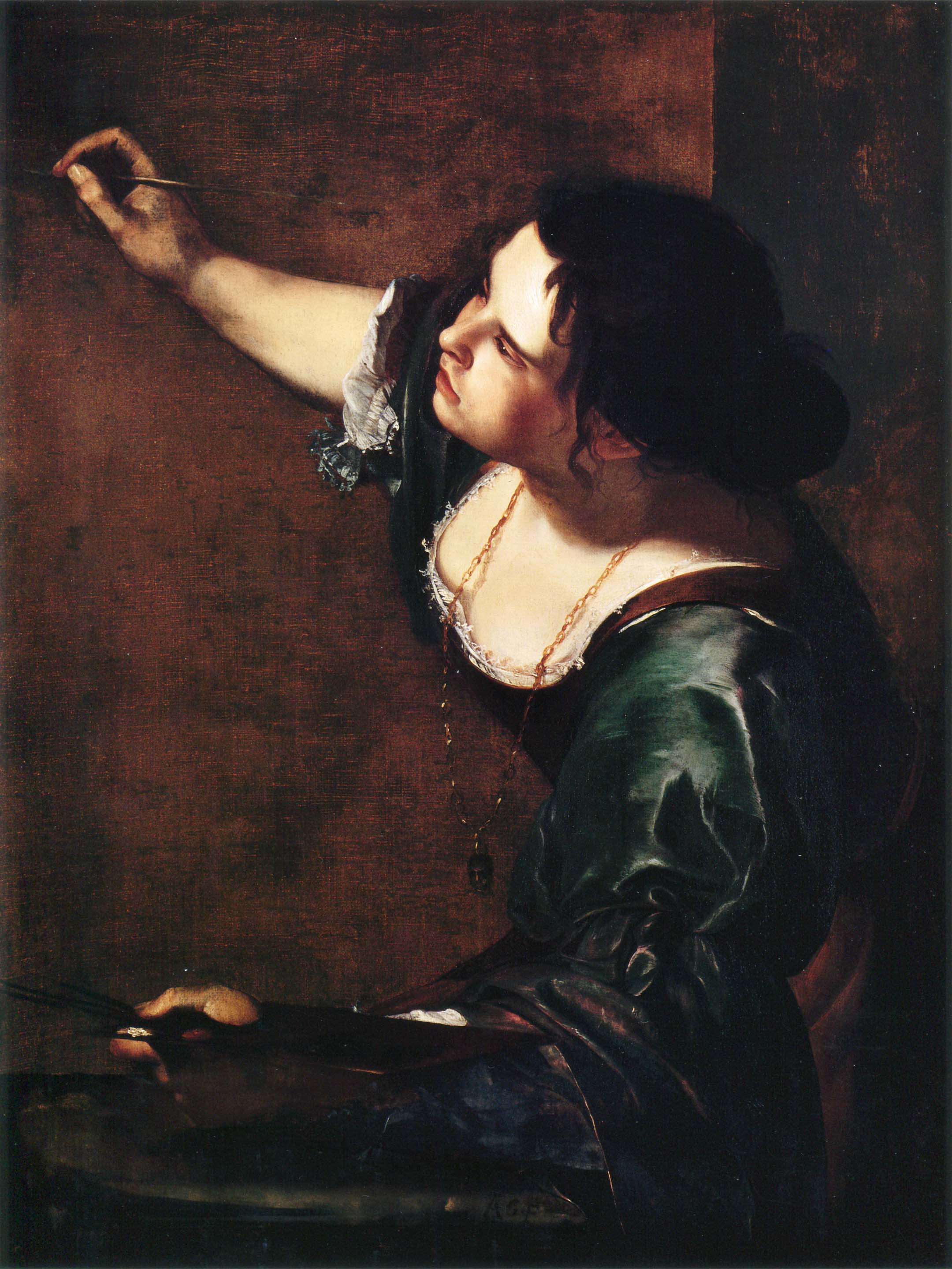 Artemisia Gentileschi - Autoportrait en allégorie de la peinture