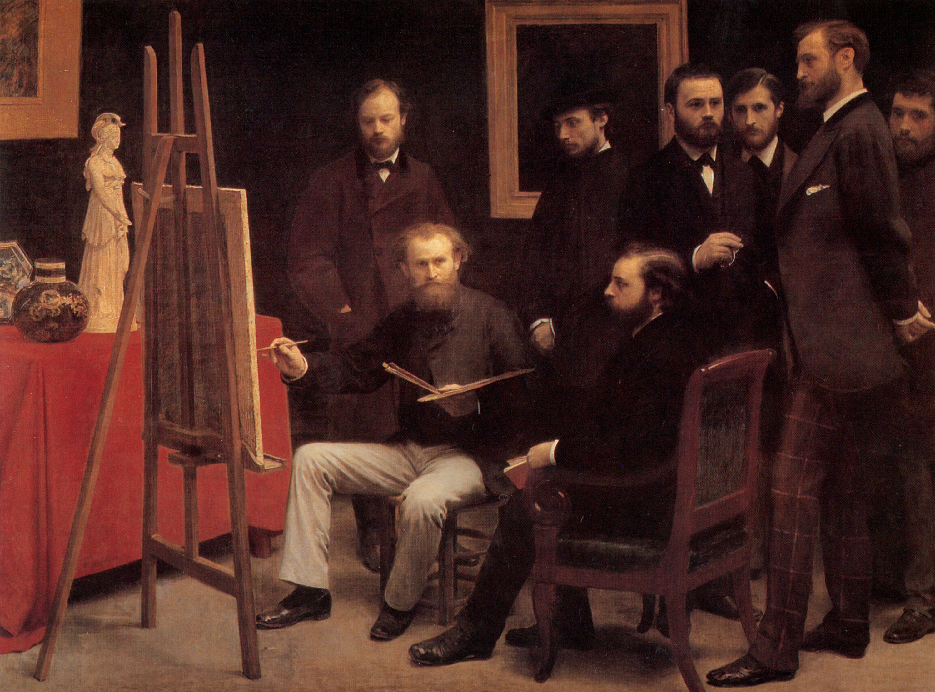 Fantin-Latour - Un atelier aux batignolles