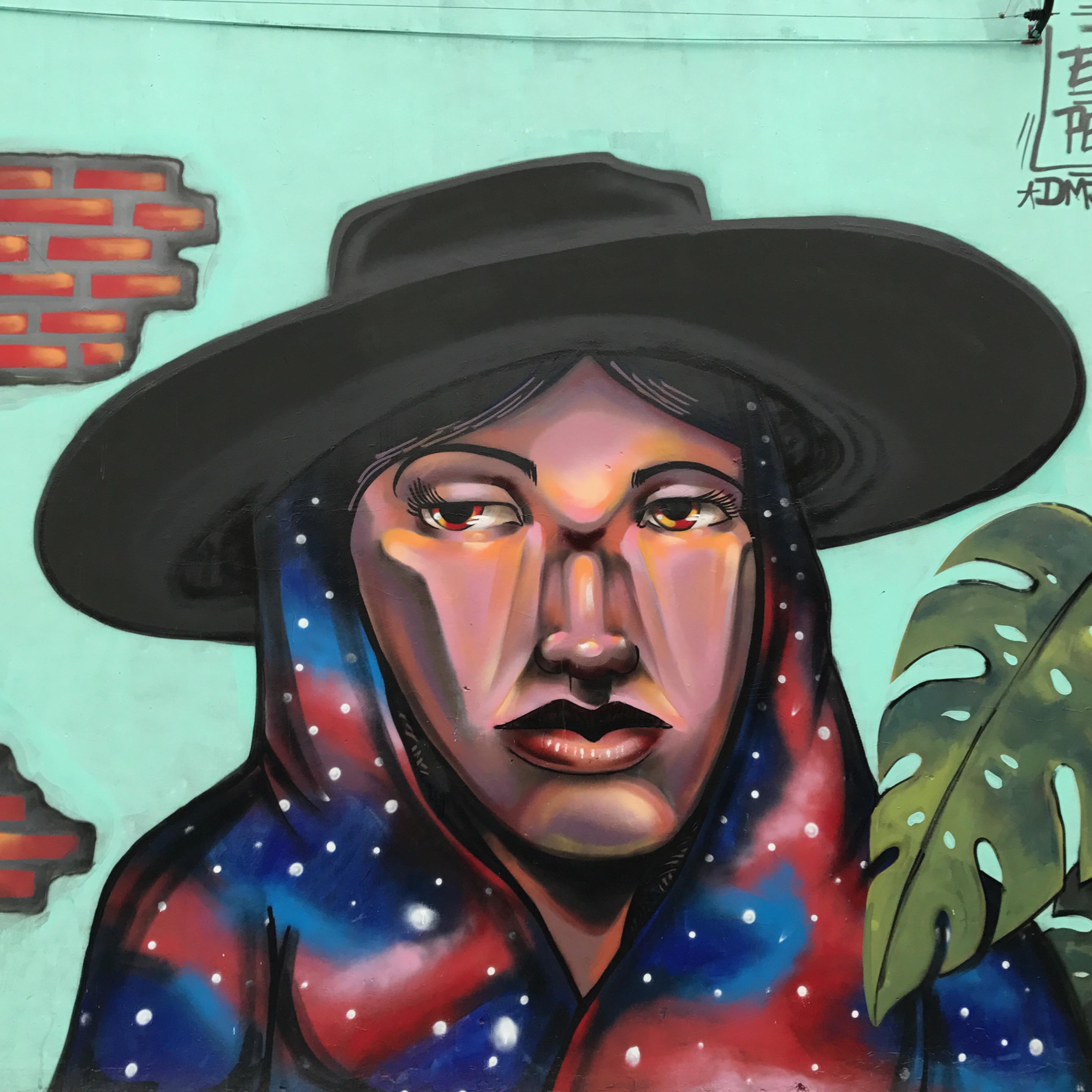Street Art - Portrait de femme