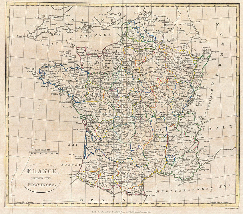 Carte de France et ses départements