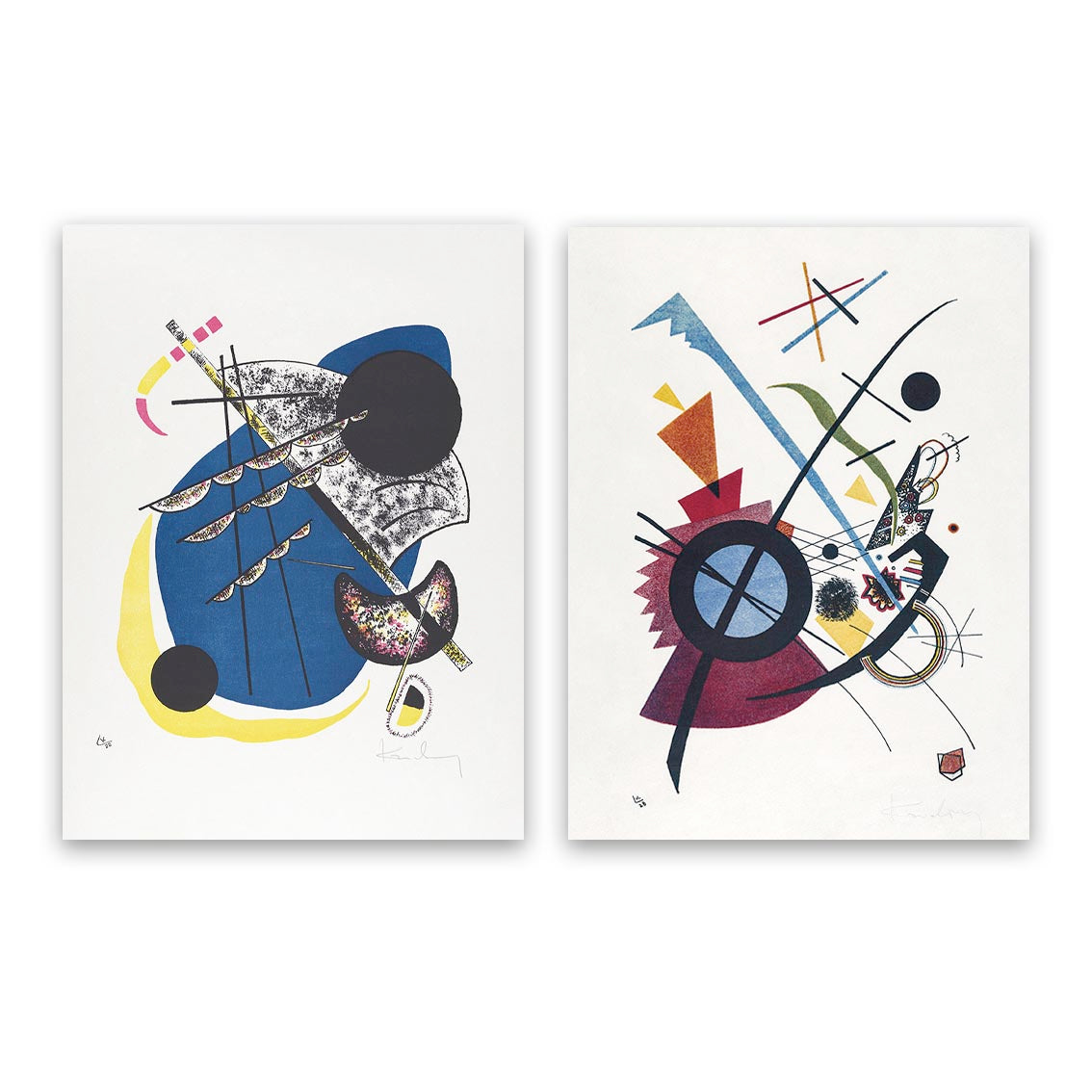 2 affiches : Vassily Kandinsky