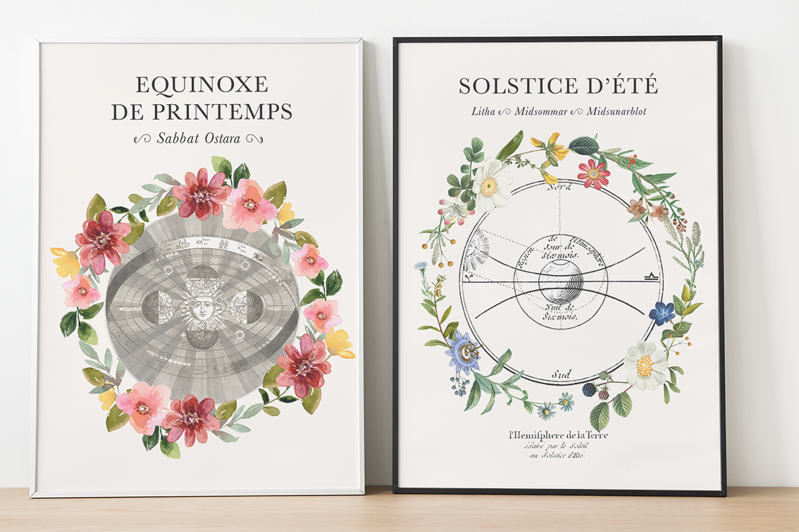 2 affiches : Solstices