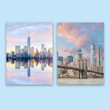 2 affiches : New-York