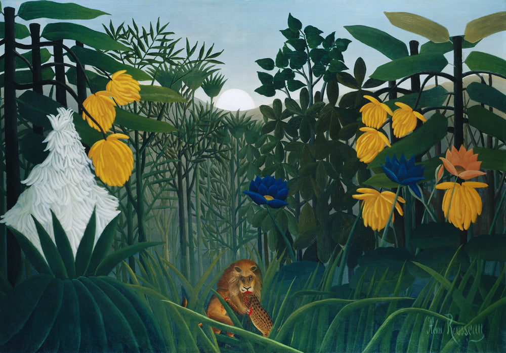 Rousseau Henri - Le Repas du Lion