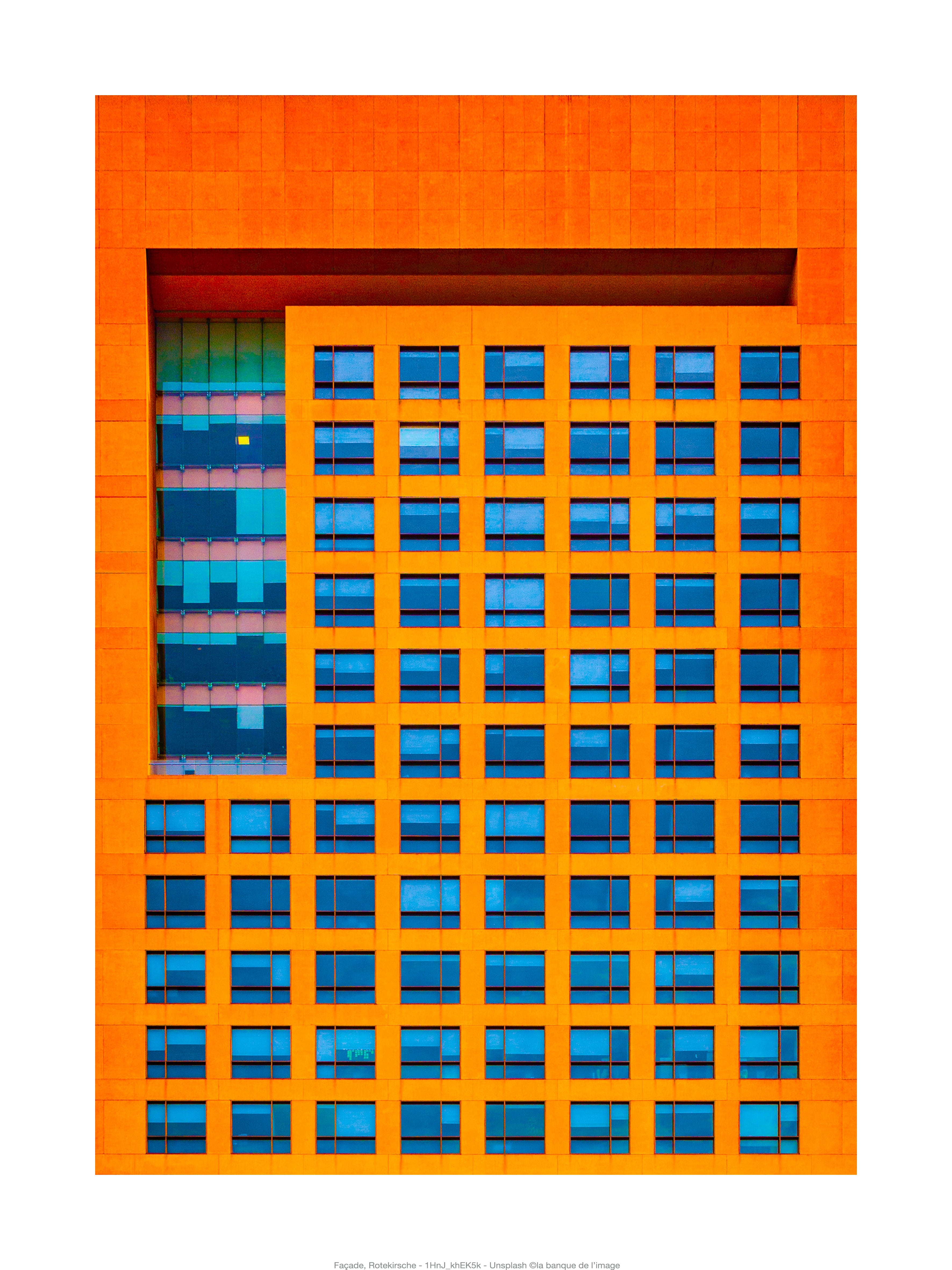 Façade orange