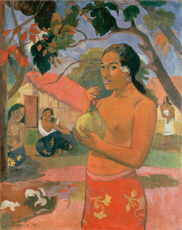 Paul Gauguin - La femme tenant le fruit