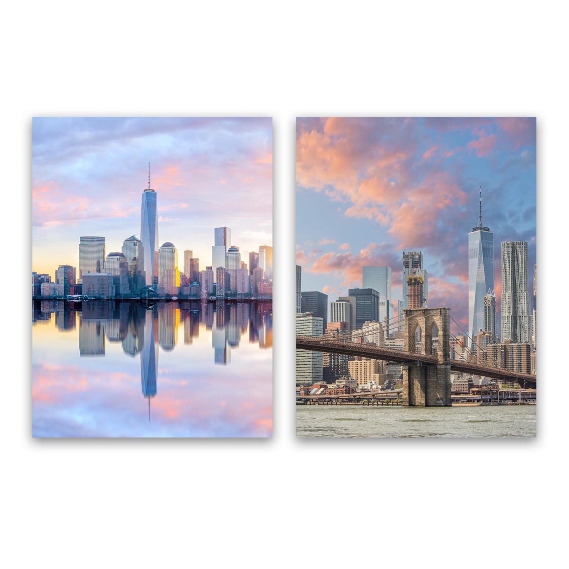 2 affiches : New-York