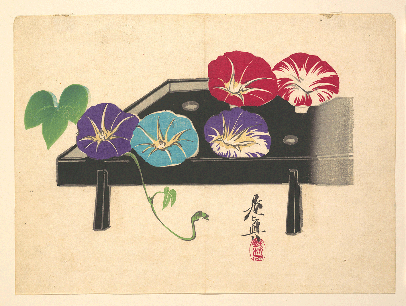 Shibata Zeshin- Fleurs