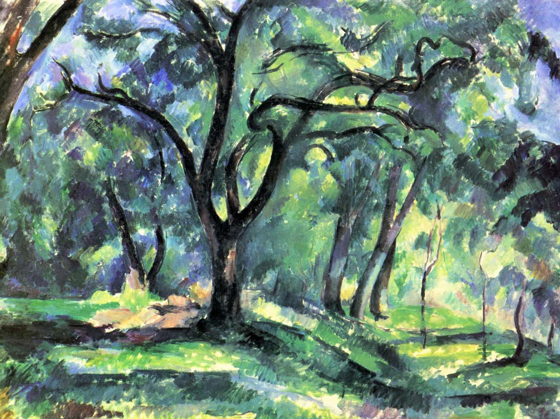 Cézanne Paul - La forêt