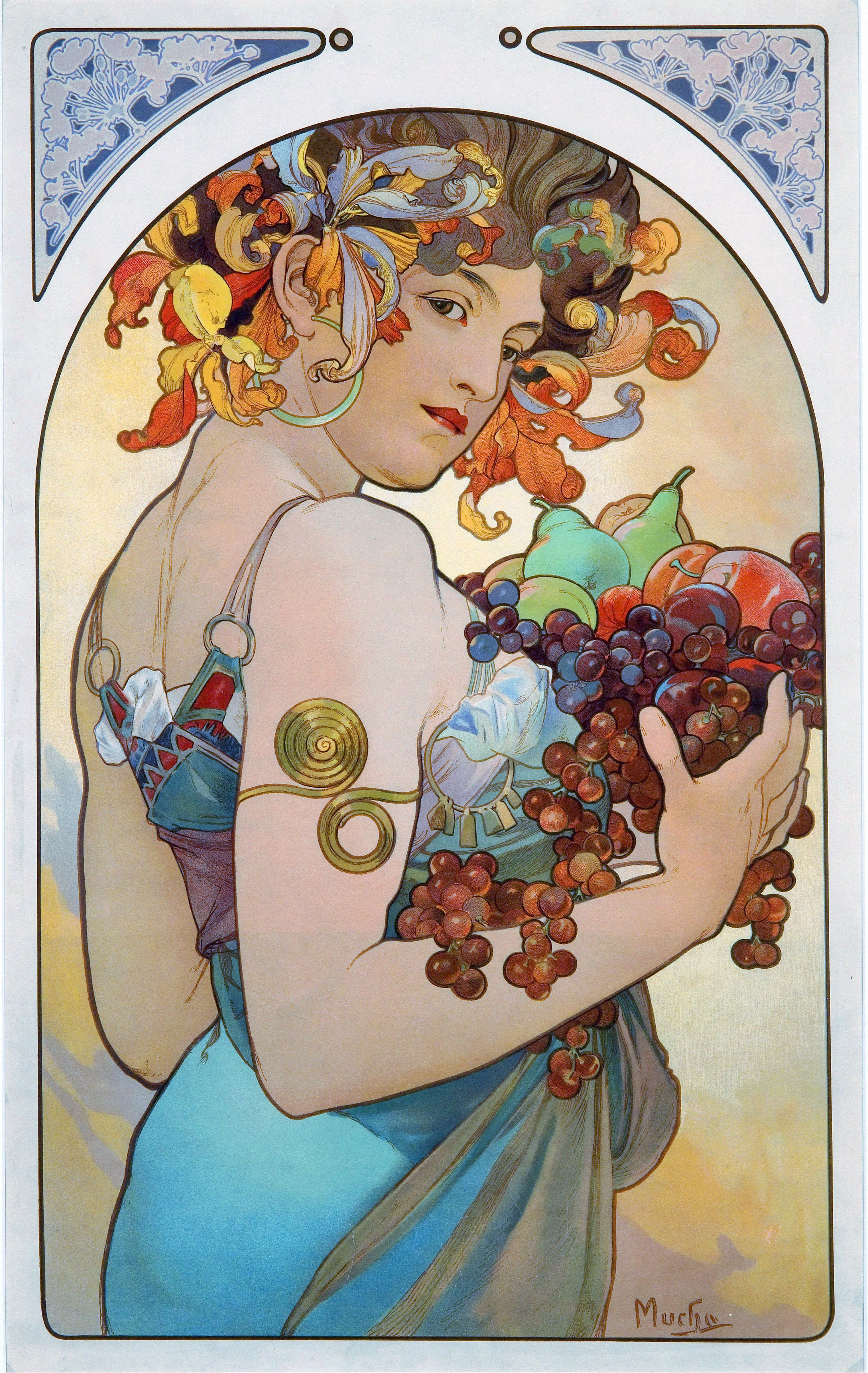 Mucha Alfons - Fruits and Flowers