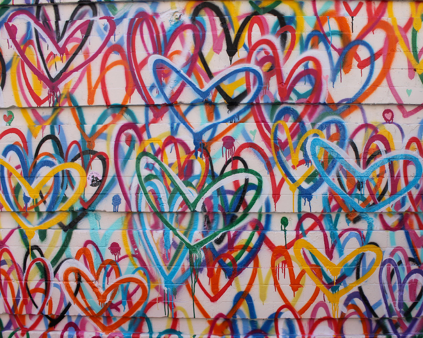 Graffiti- Hearts, New York