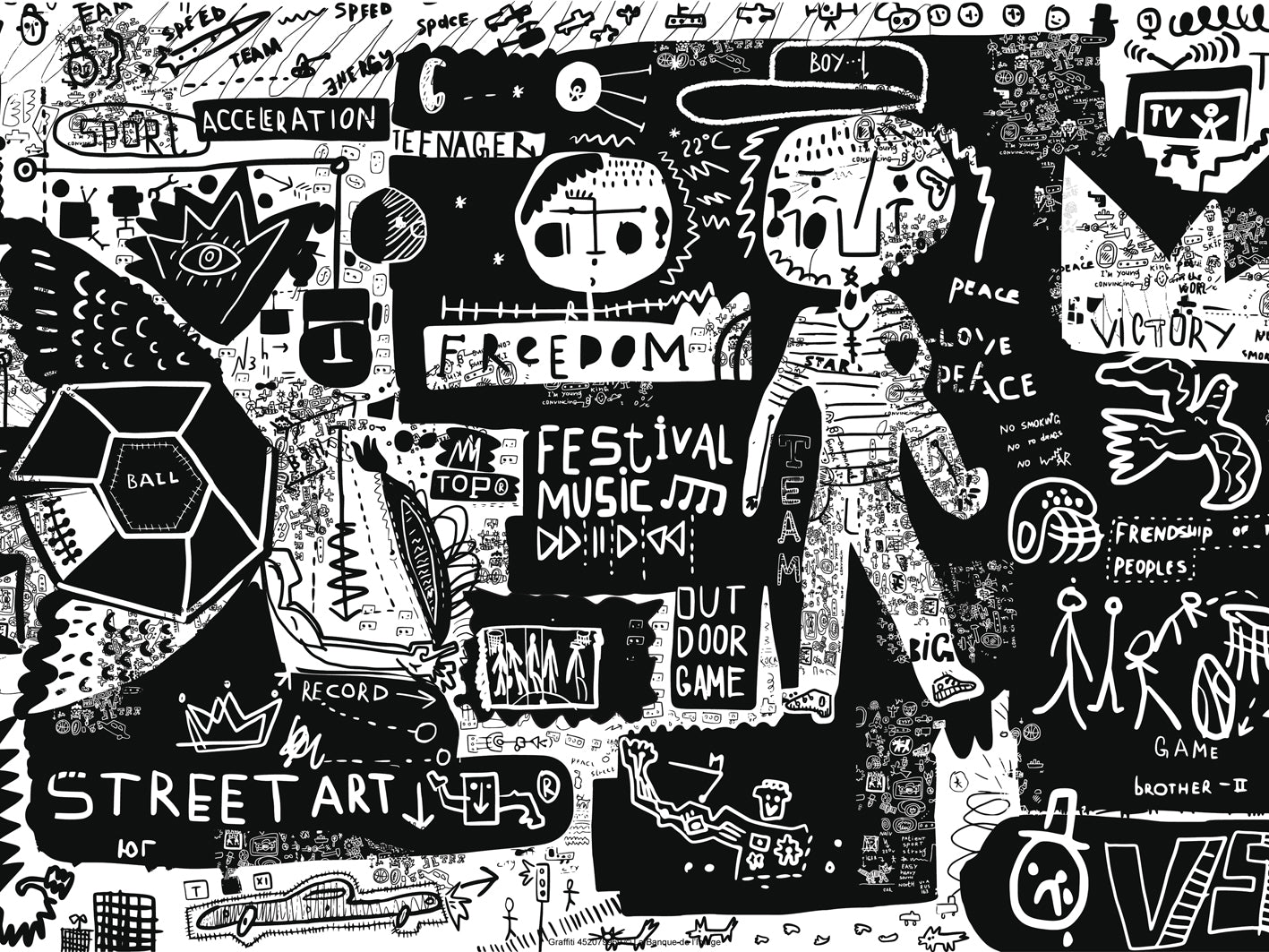 Street Art - Freedom team