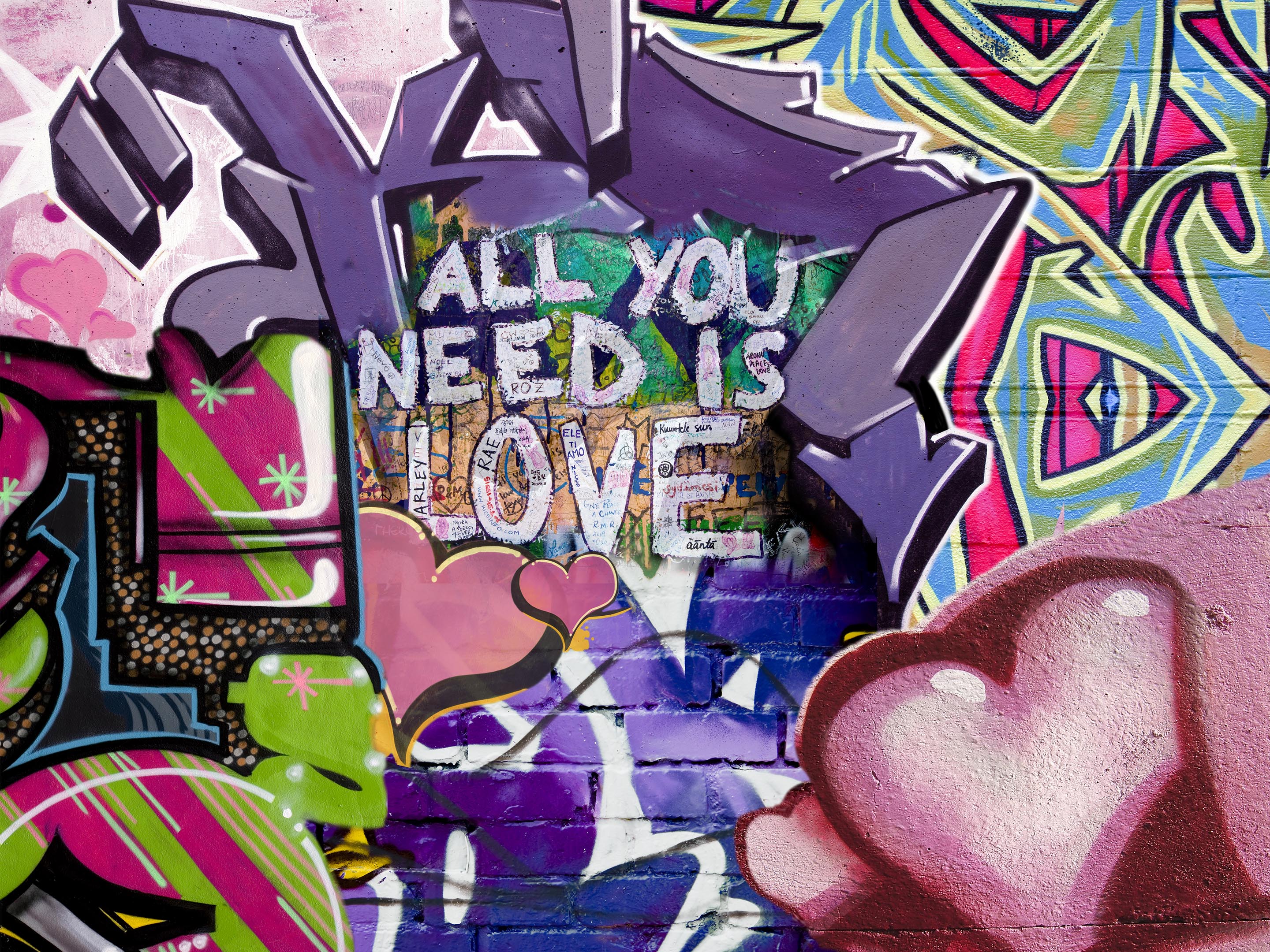 Graffiti - All I need is love