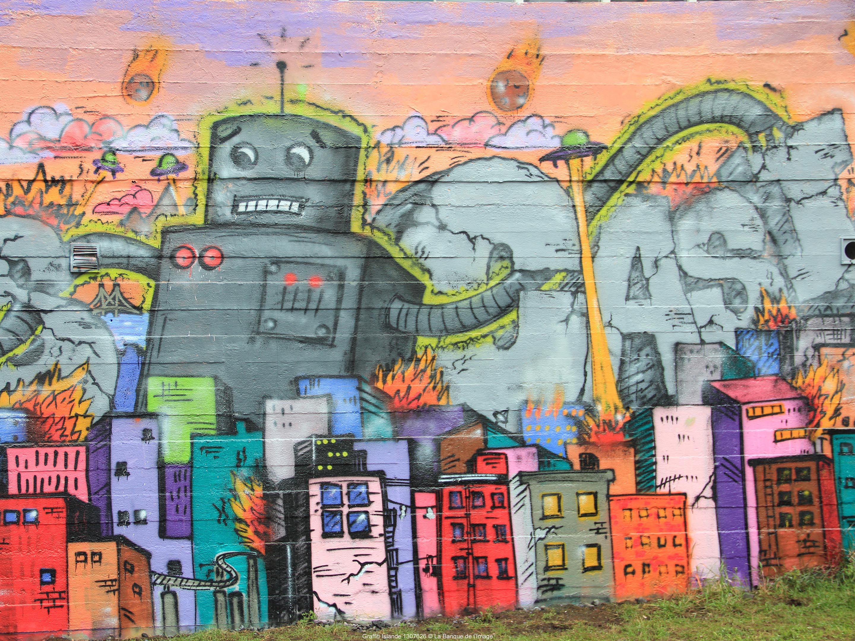 Street Art - Robot