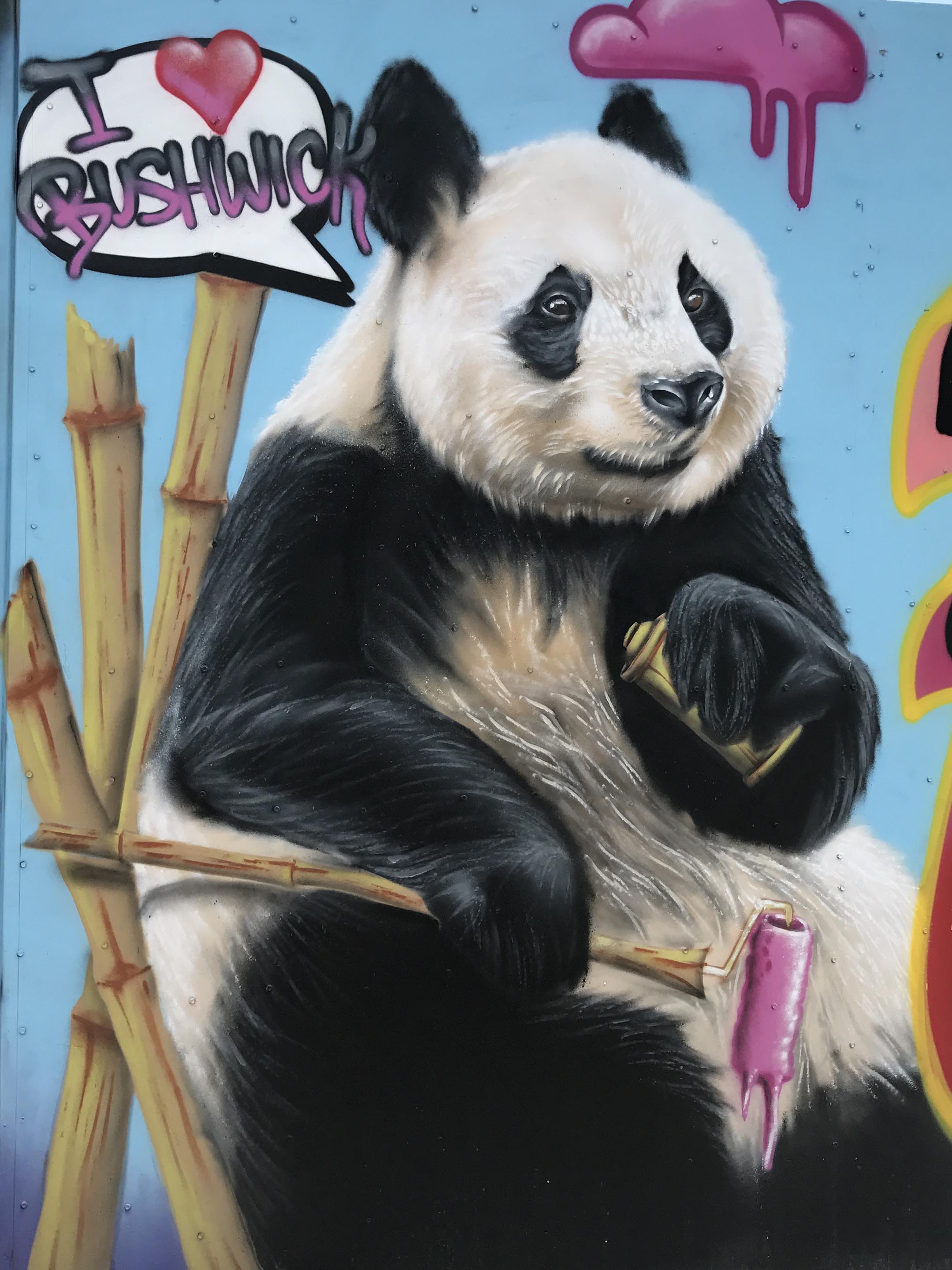 Street Art - Panda