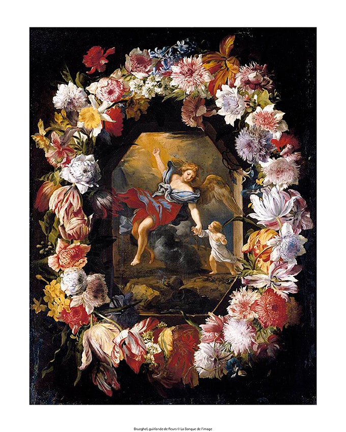 Brueghel Jan - Guirlande de fleurs