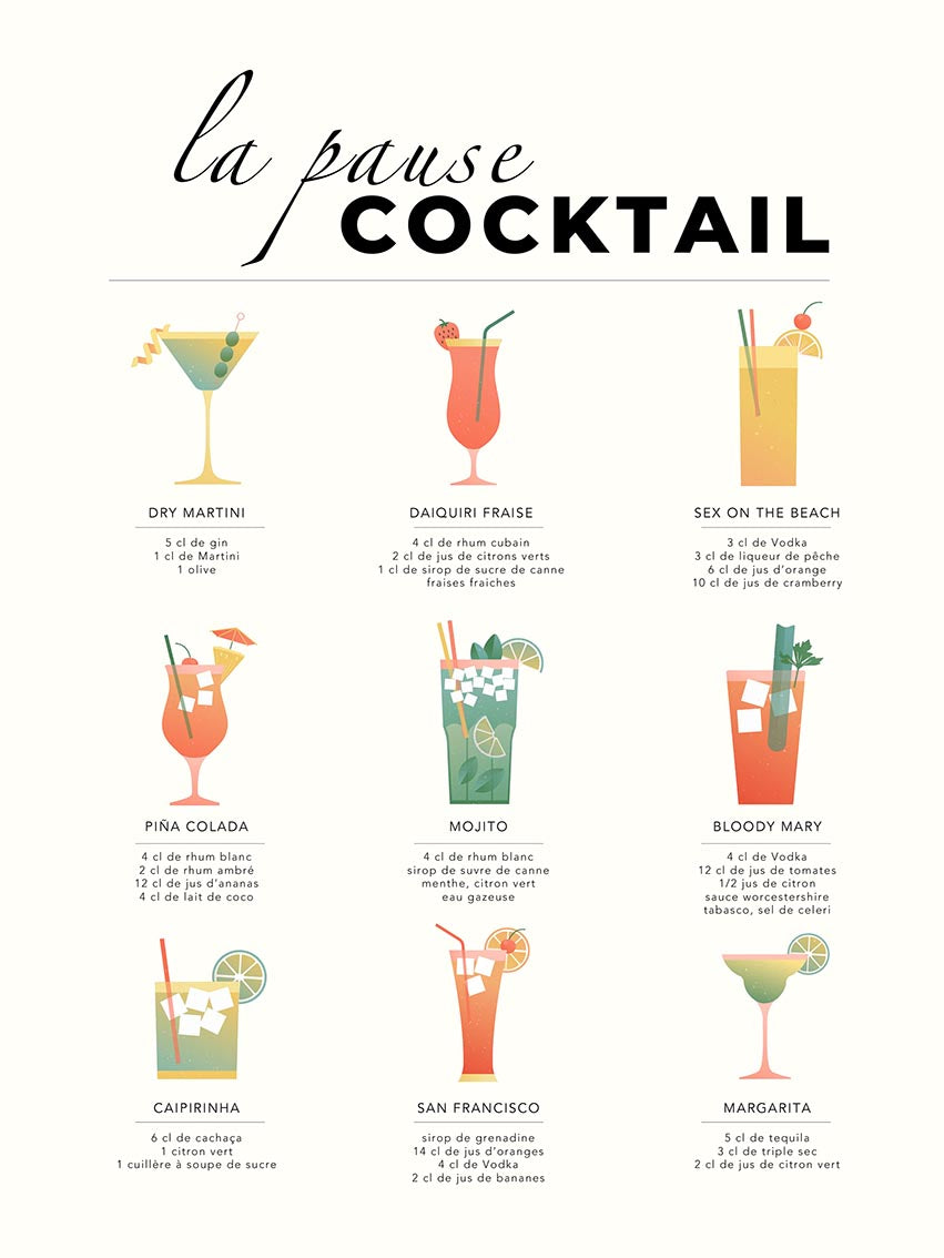 La pause cocktail