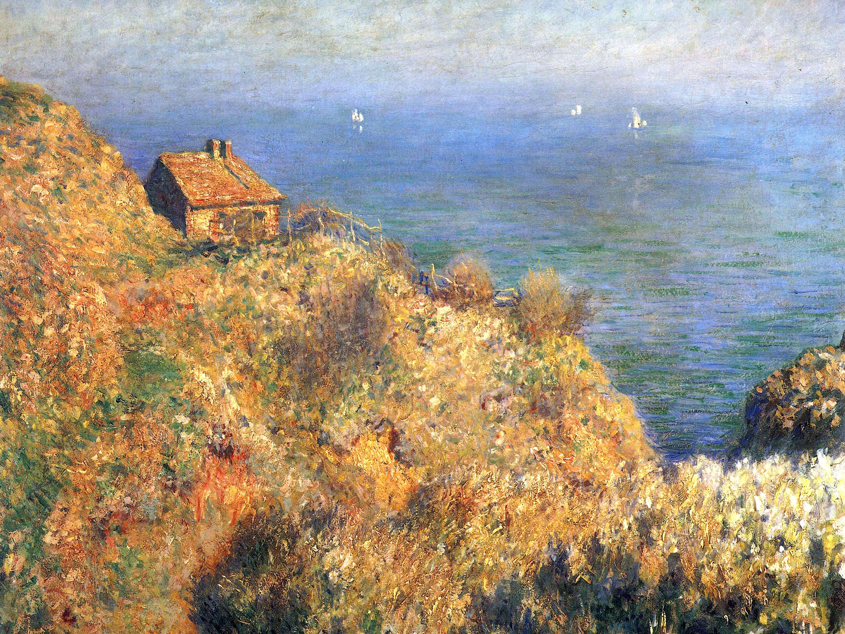 Claude Monet - La Maison de pêcheur, Varengeville