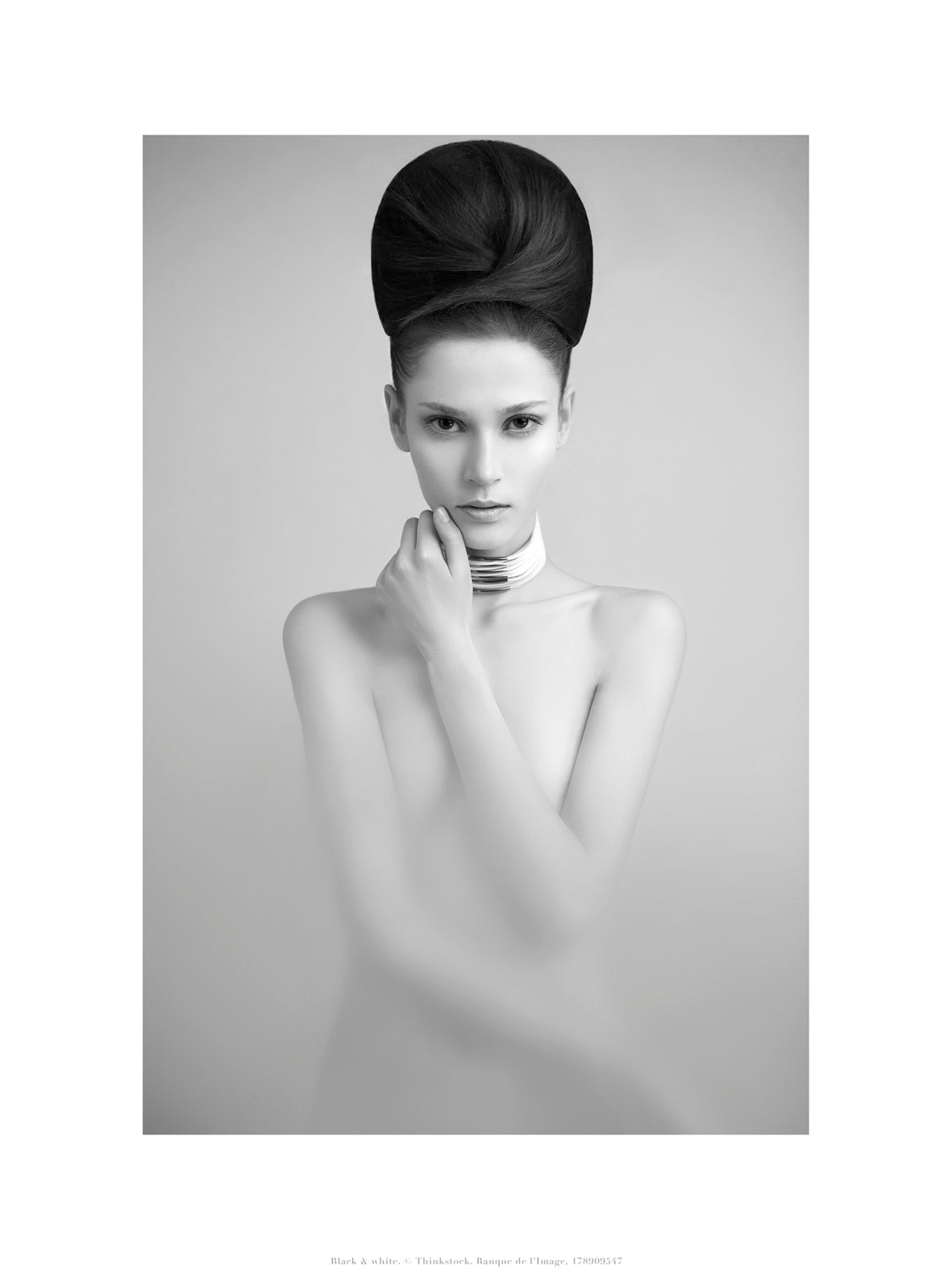 Mannequin chignon