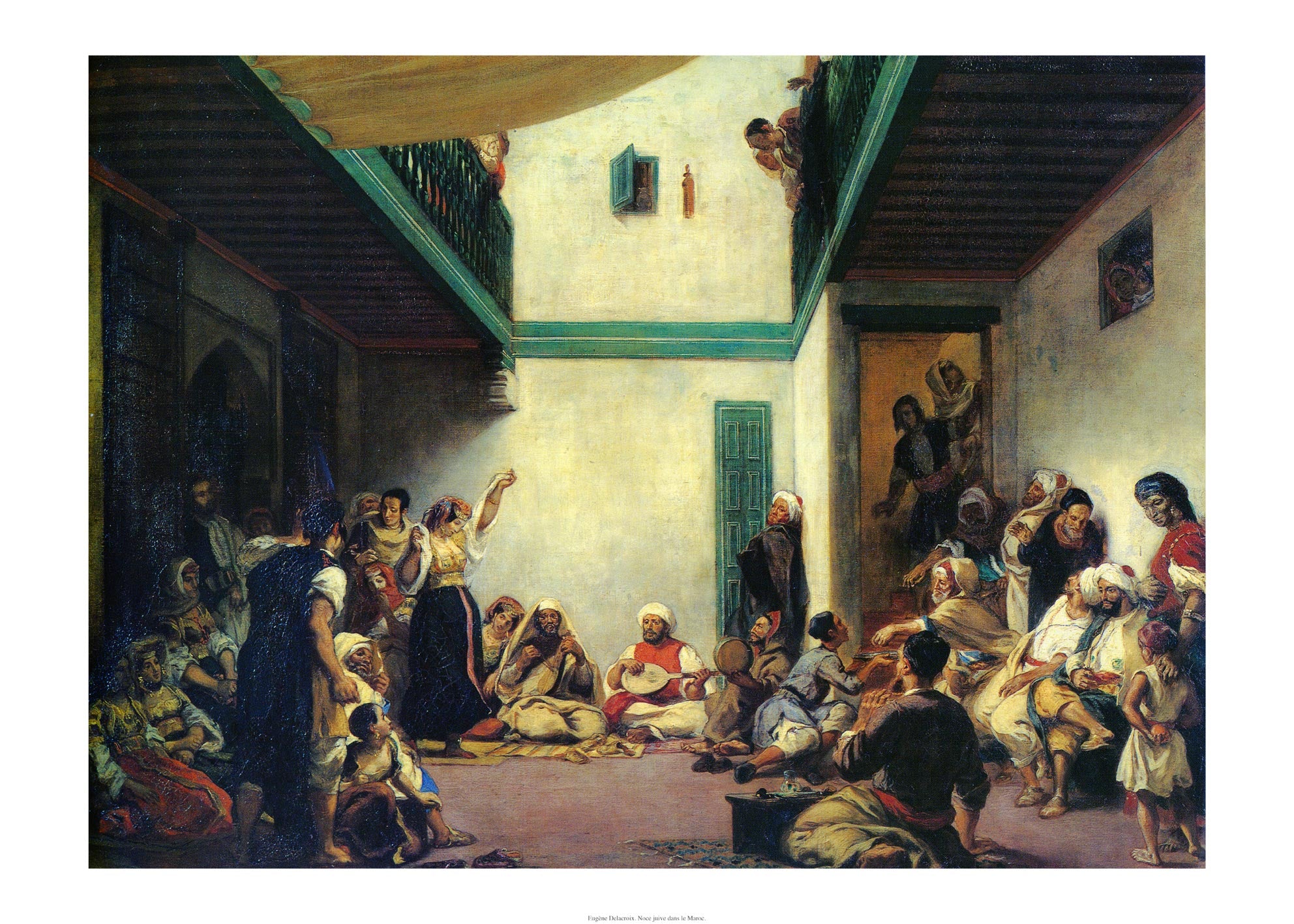 Delacroix Eugène - Noce dans le Maroc