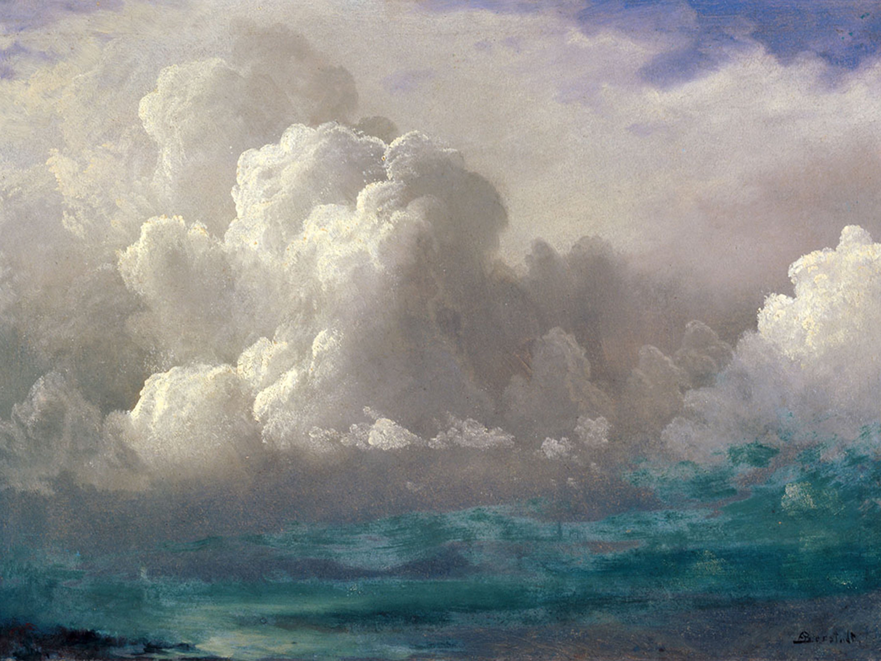 Bierstadt Albert - Nuages d'orage