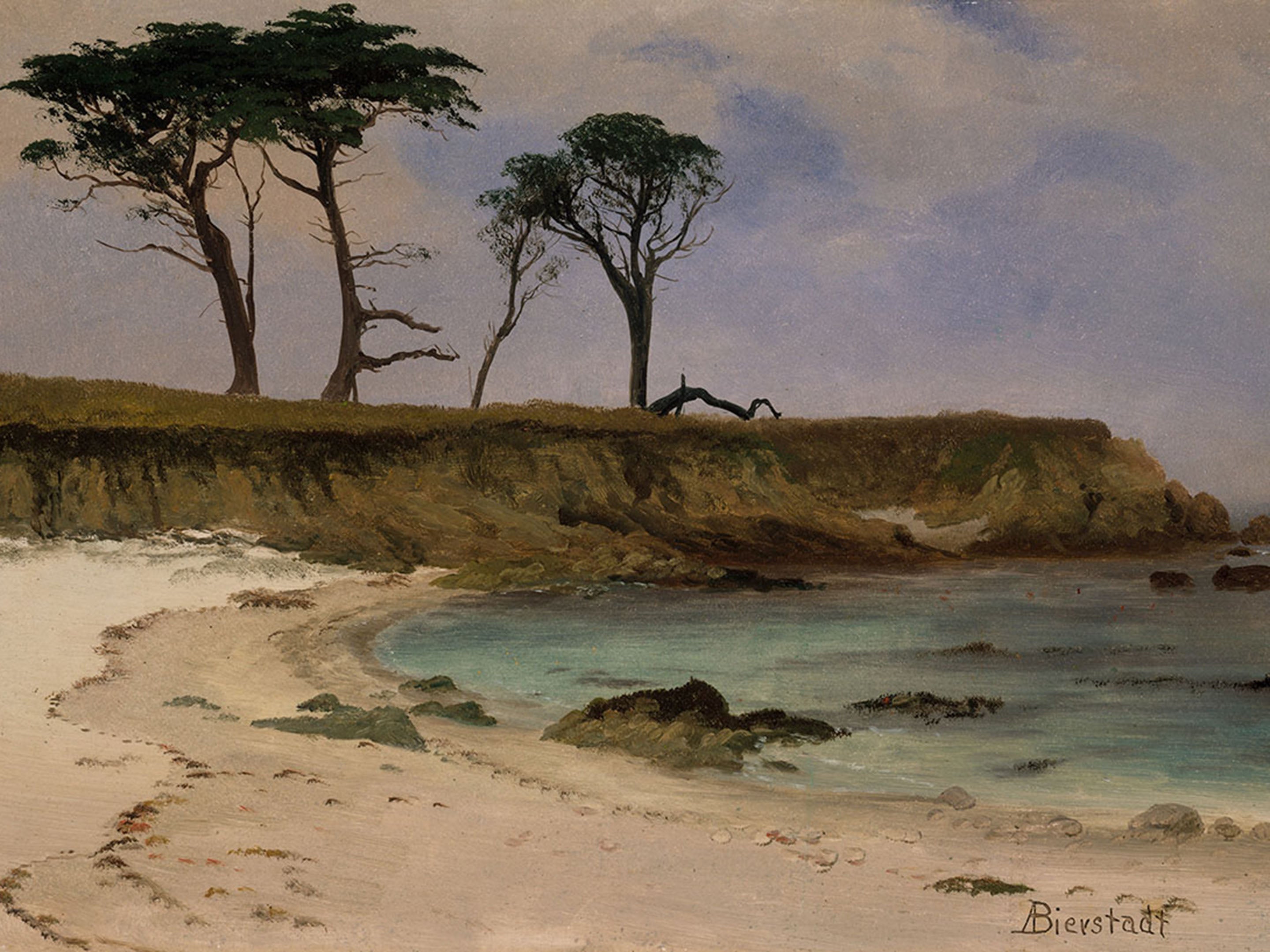 Bierstadt Albert - Crique de mer