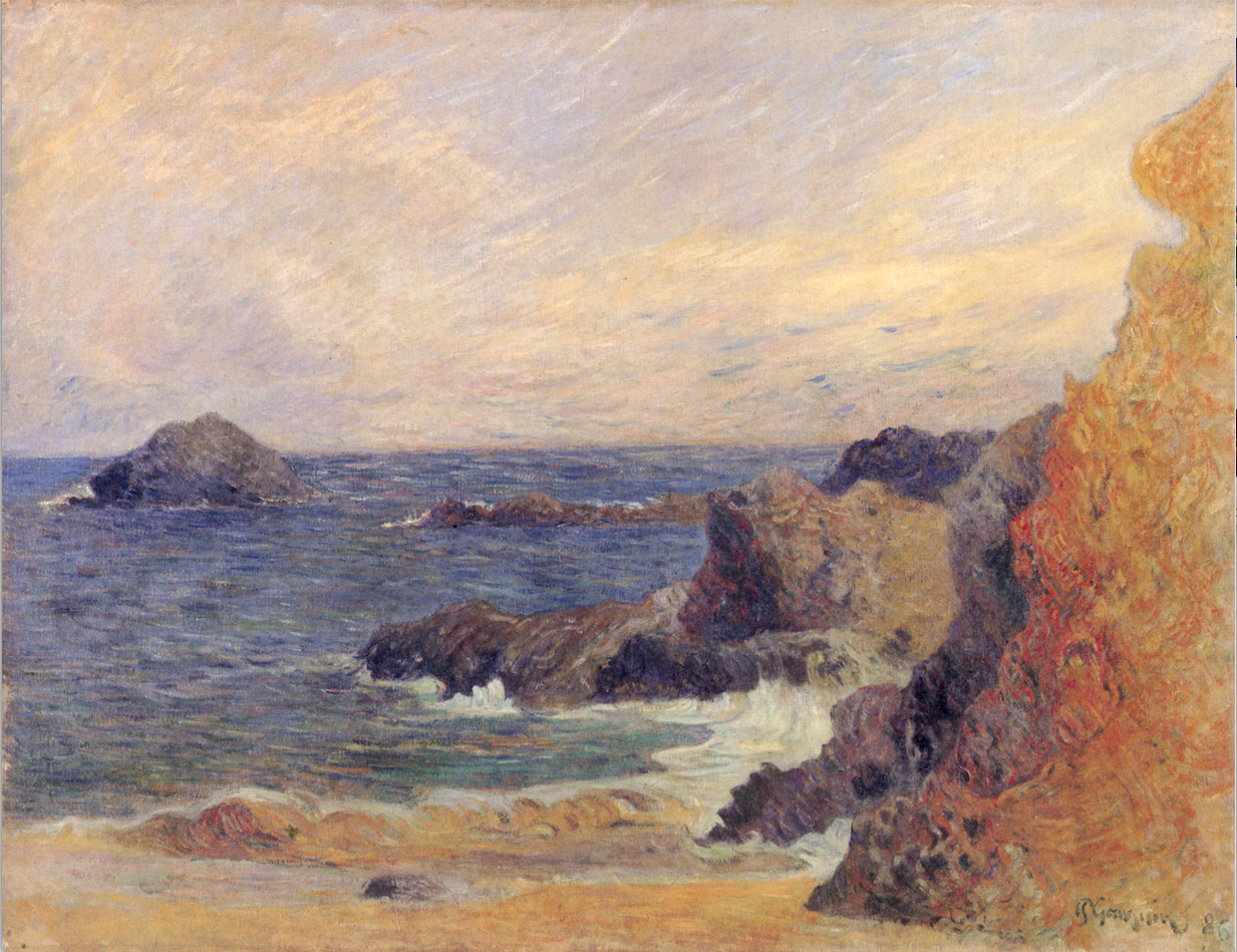 Paul Gauguin - Côte rocheuse