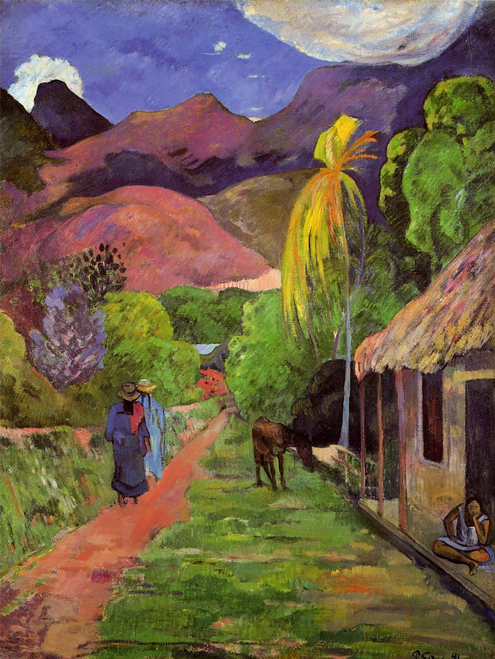 Paul Gauguin - Rue de Tahiti