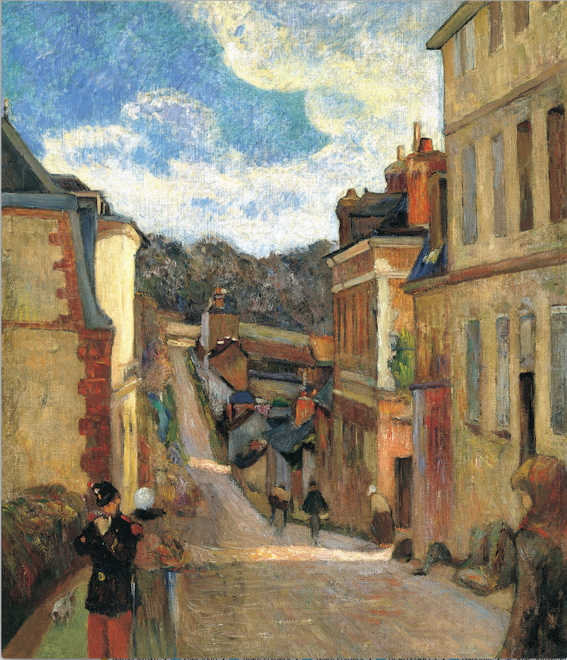 Paul Gauguin - Rue Jouvenet à Rouen