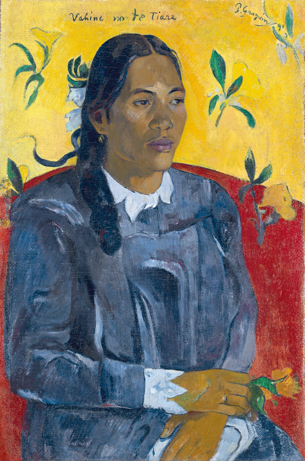 Paul Gauguin - Femme à la fleur