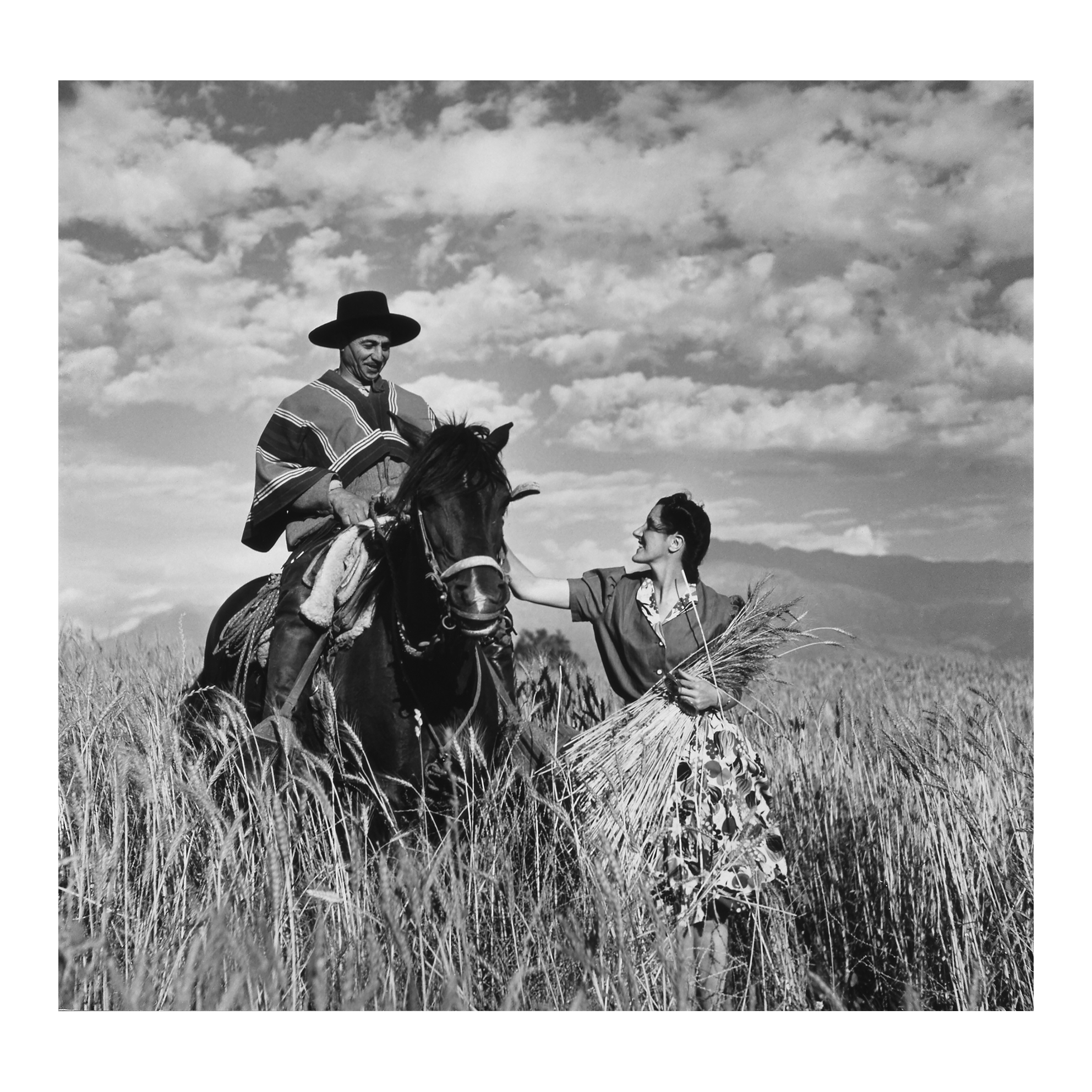 Toni Frissell - Indiens dans les blés