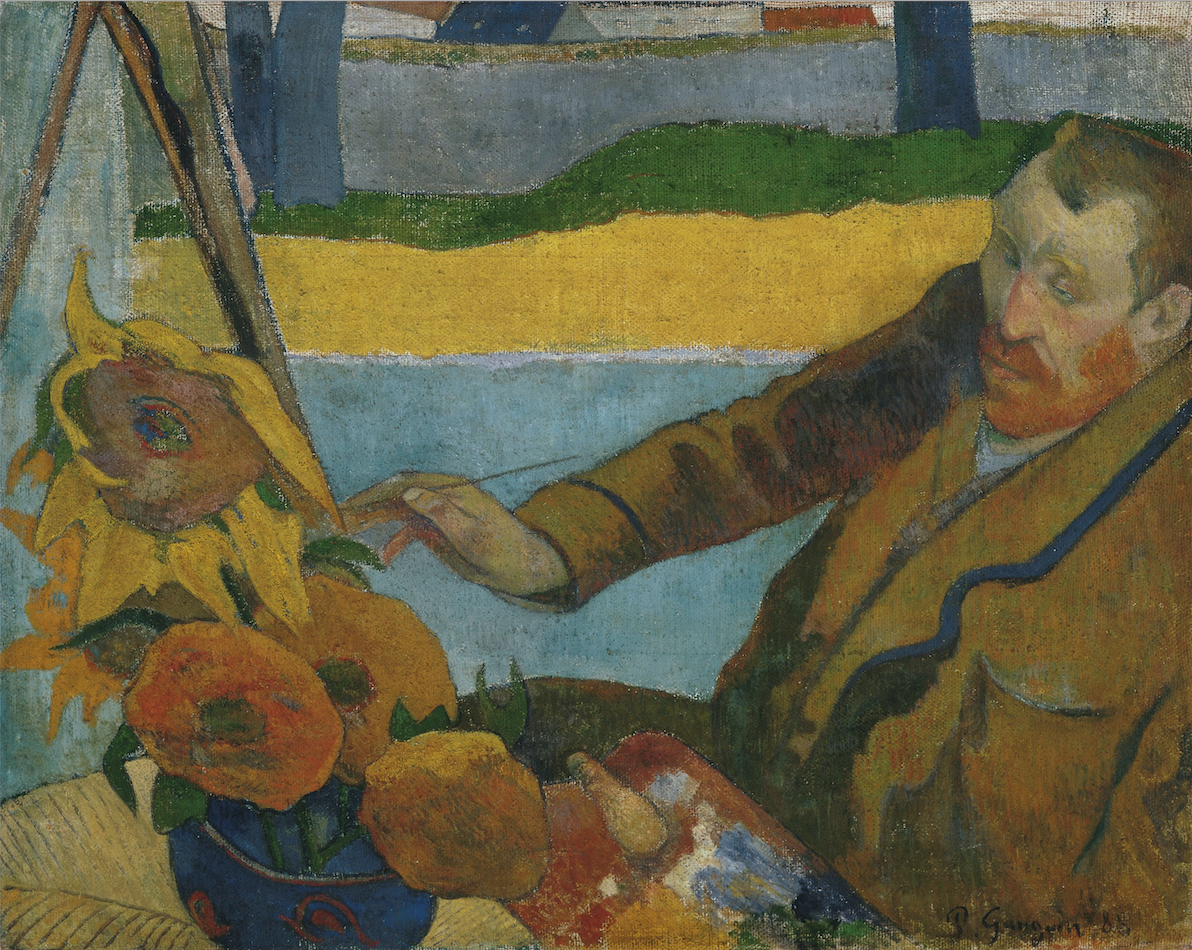 Paul Gauguin - Van Gogh peignant des tournesols